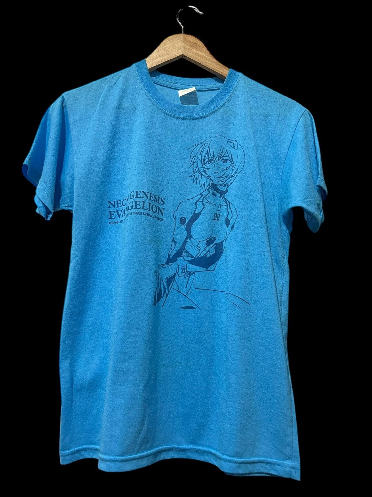 Anime × Japanese Brand × Vintage EVANGELION Young Ace Special issue T shirt Very Rare 🔥 Size US S / EU 44-46 / 1 - 3 Thumbnail