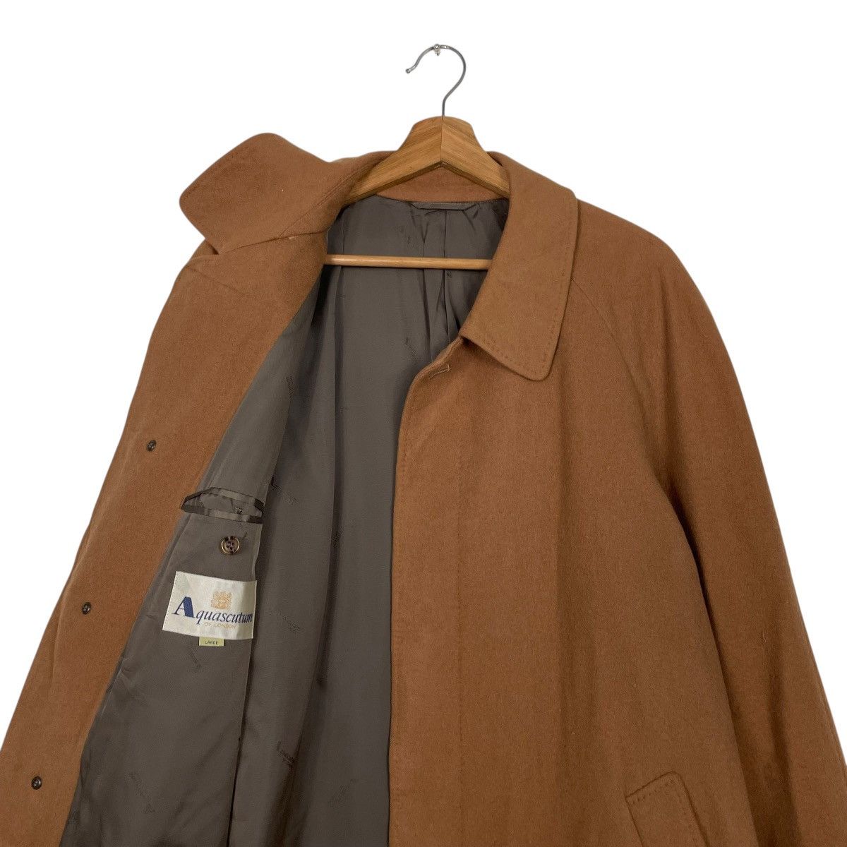 Aquascutum Aquascutum Of London Brown Wool Coat Size US M / EU 48-50 / 2 - 10 Thumbnail