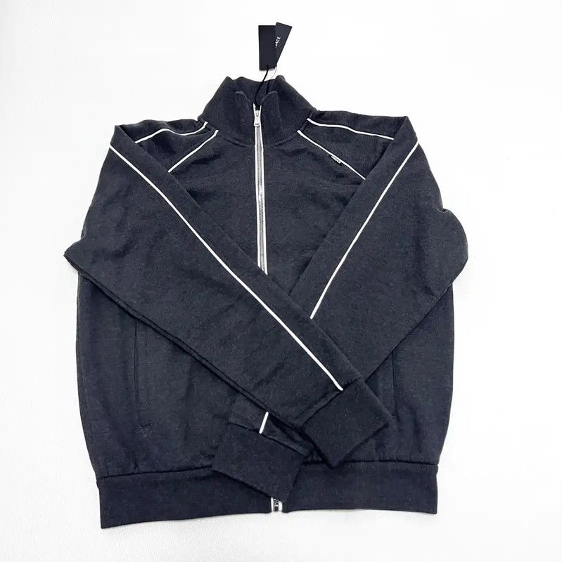 Versace Versace Gray Cotton Blend Pullover Jacket 0089 Size US XL / EU 56 / 4 - 1 Thumbnail