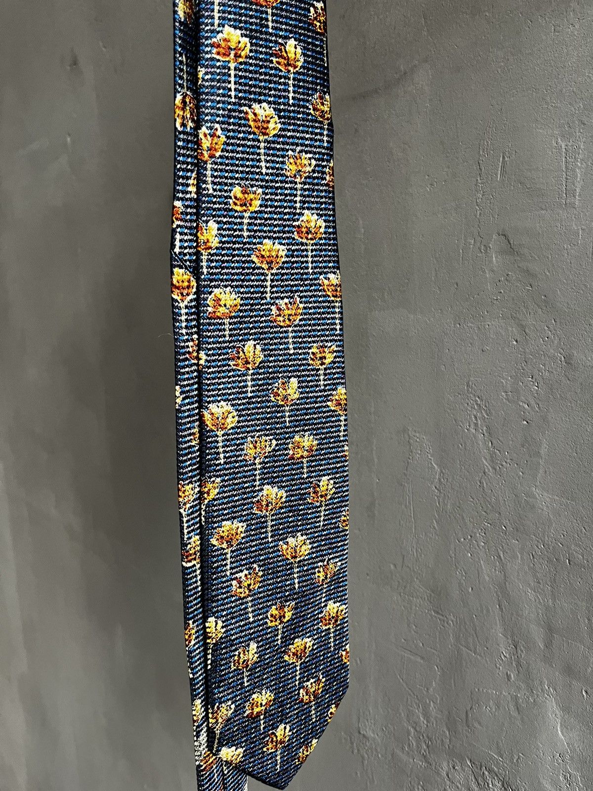 Ermenegildo Zegna × Z Zegna Ermenegildo Zegna Silk Floral Cravatte Tie Made in Italy Size ONE SIZE - 1 Thumbnail