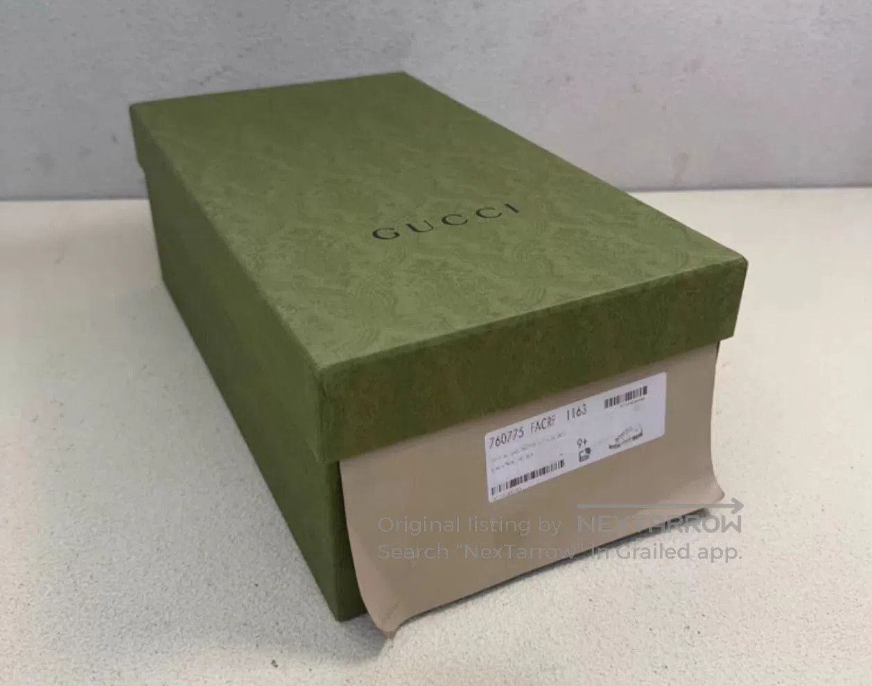 Gucci Black Low-Top Sneakers with Red and Green Stripes. Size US 6.5 / EU 39-40 - 6 Thumbnail
