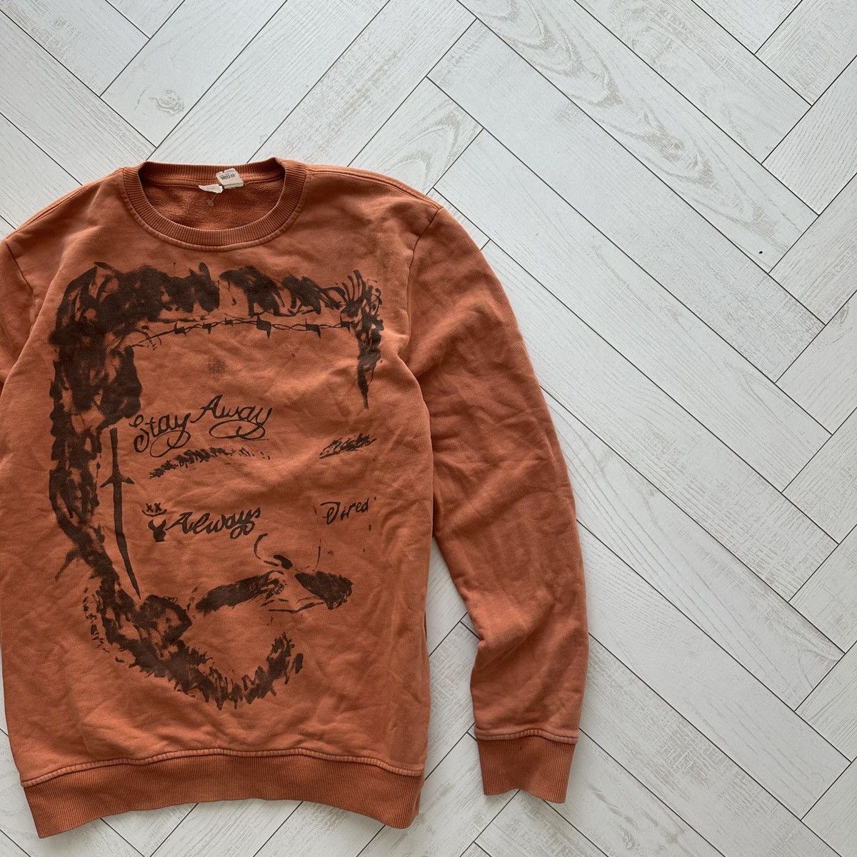 H&M Post Malone X H&M Posty Co. portrait tattoos face crewneck Size US M / EU 48-50 / 2 - 2 Thumbnail