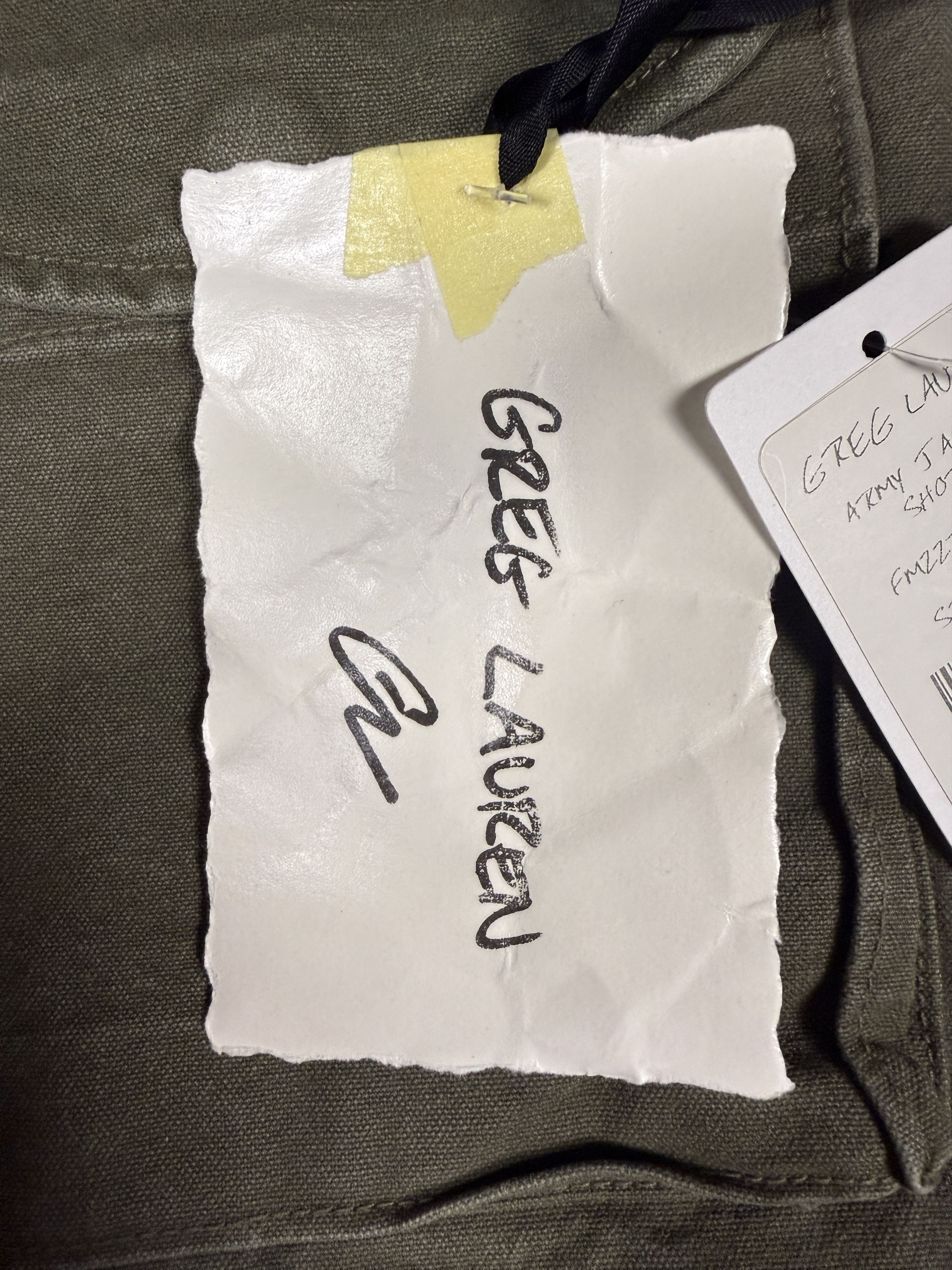 Greg Lauren $1000 Greg Lauren Army Jacket Shorts Size US 38 / EU 54 - 5 Thumbnail