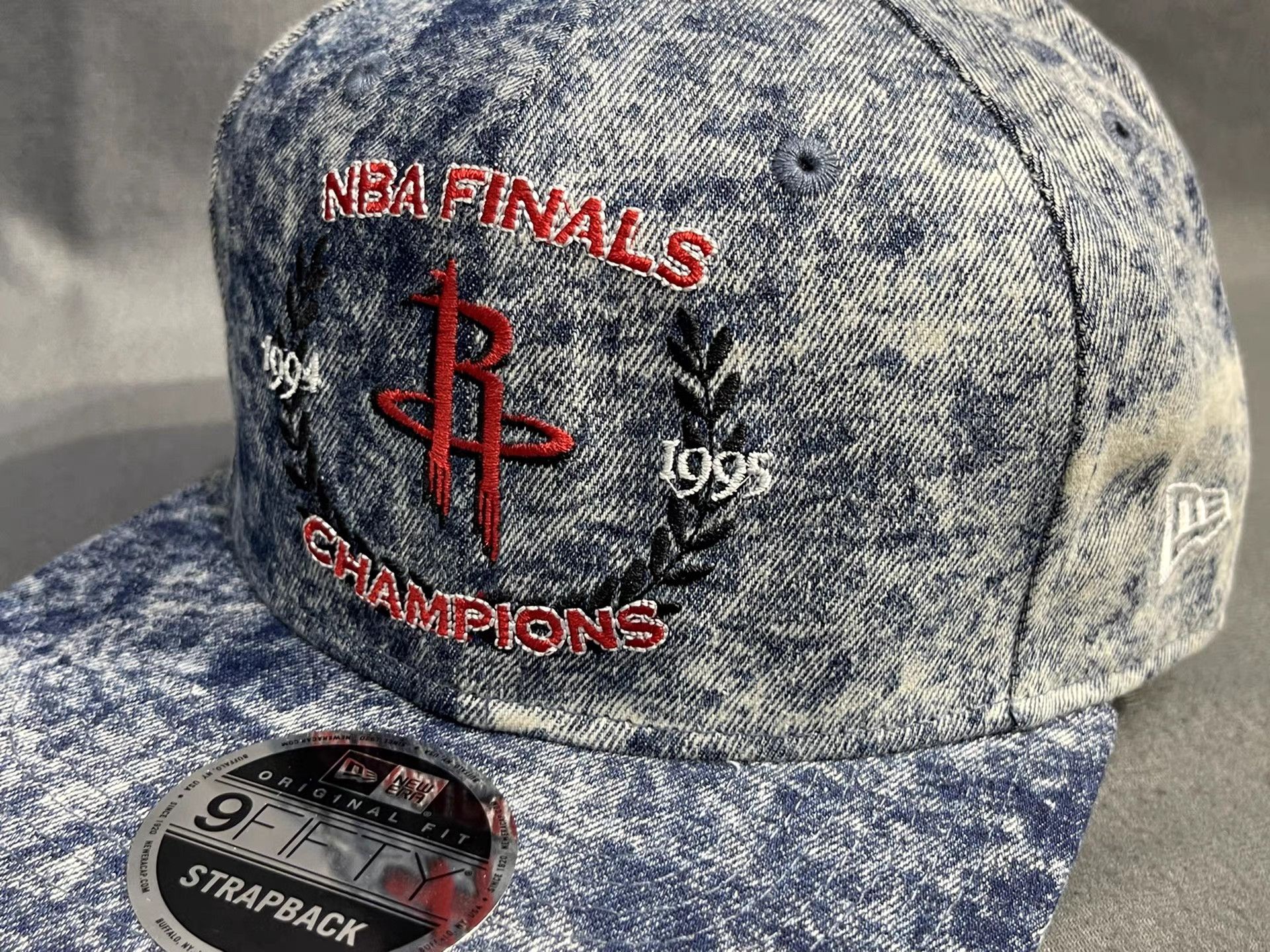 New Era New Era Houston Rockets Flat Brim Adjustable Cap。 Q5 Size ONE SIZE - 5 Thumbnail