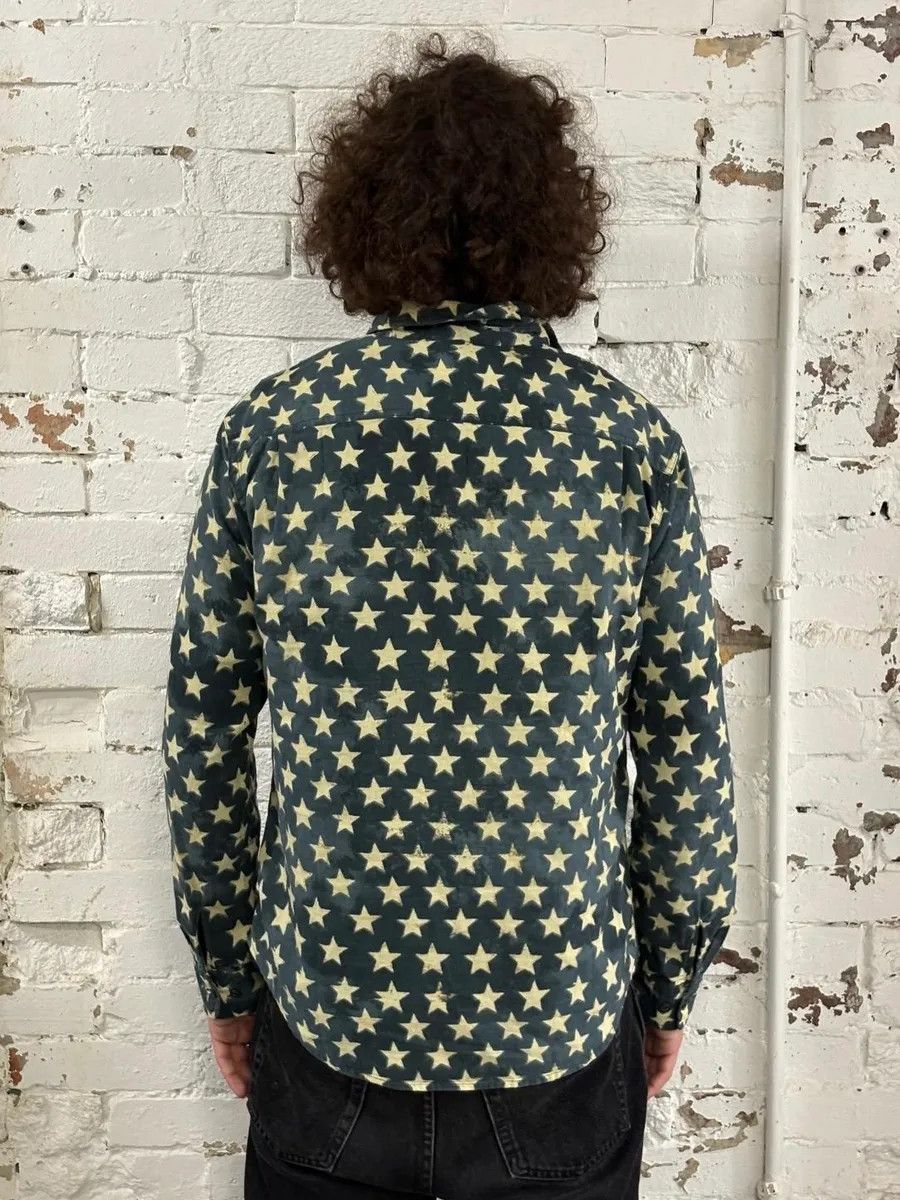 Polo Ralph Lauren 2010s Ralph Lauren Bue Star Print Shirt Size US M / EU 48-50 / 2 - 3 Thumbnail
