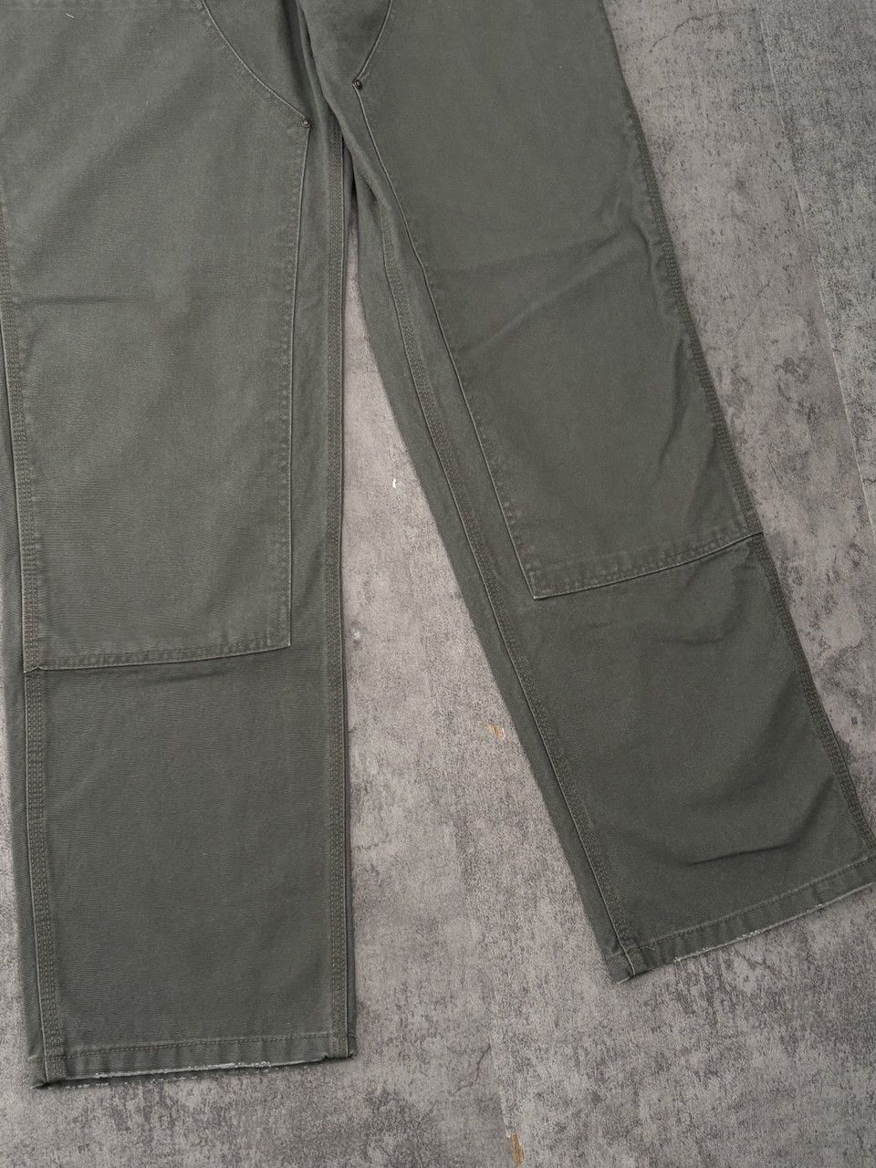 Carhartt Double Knee Duck Canvas Moss Green Carpenter Pant