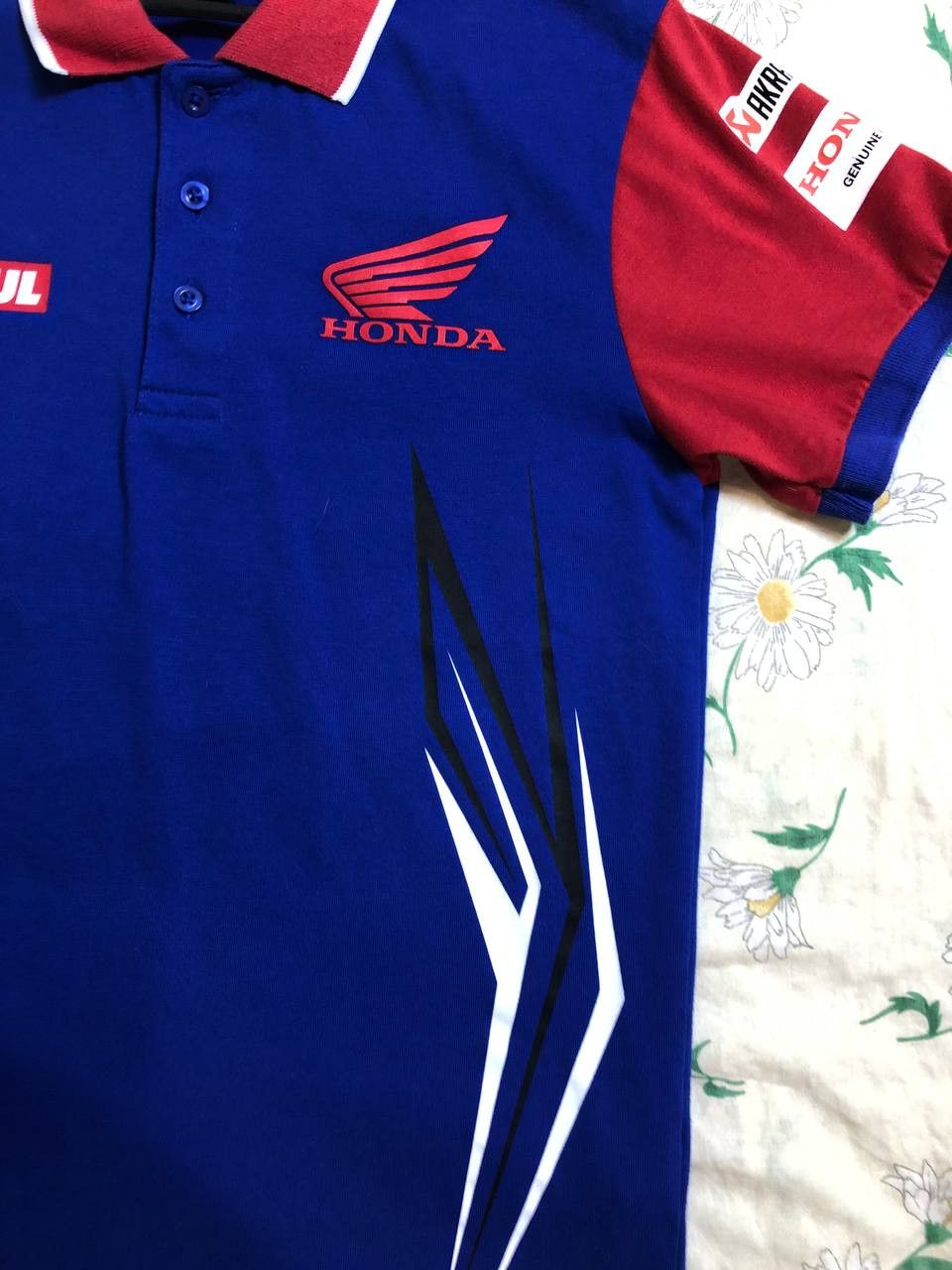 Honda Official Product Honda Blue and Red Polo Logo Polos Size US XS / EU 42 / 0 - 8 Thumbnail