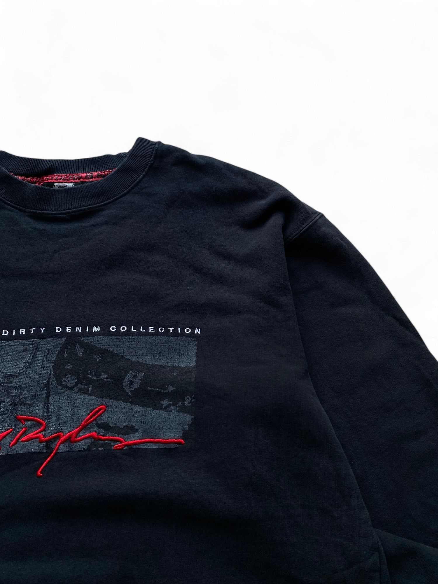 Rap Tees × Ruff Ryders Ruff Ryders Dirty Denim 2000 Sweatshirt Size US XL / EU 56 / 4 - 5 Thumbnail