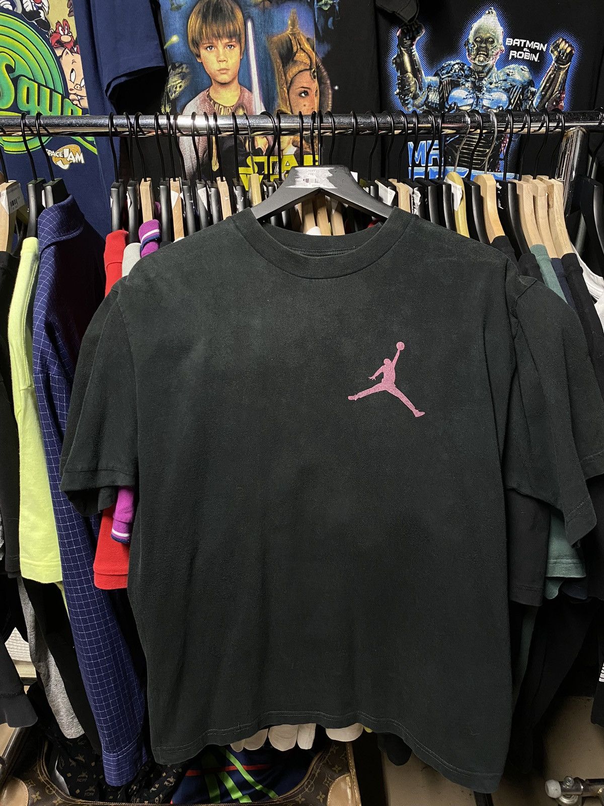 Vintage Vintage 90’s Nike Michael Jordan tee Shirt Medium Size US M / EU 48-50 / 2 - 2 Thumbnail