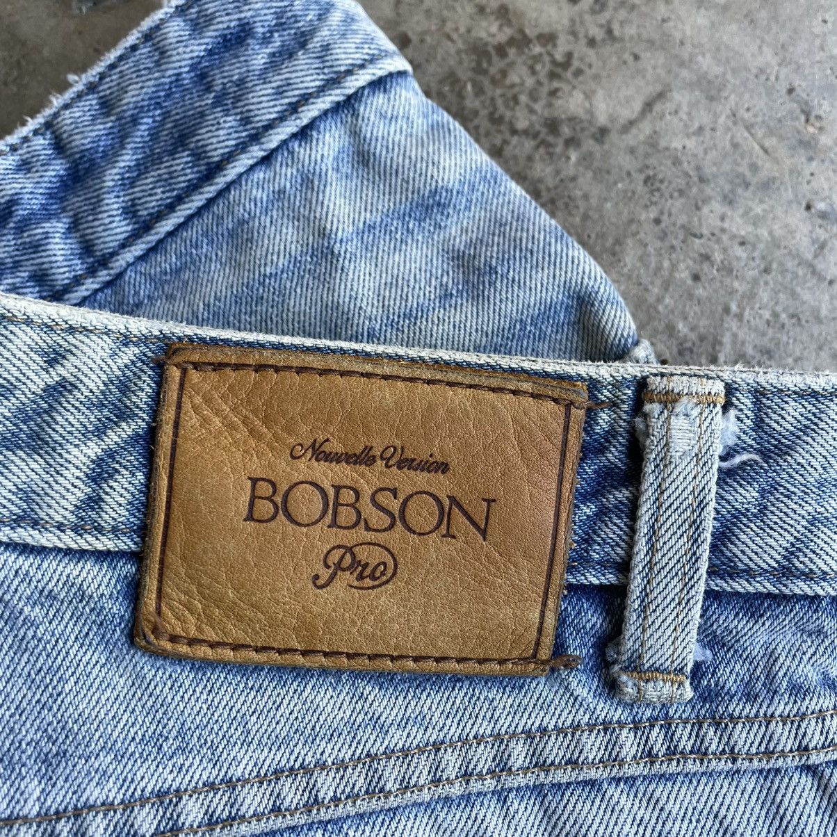 Vintage 🔥Vintage Bobson Stoned Washed Classic Distress Denim Jeans Size US 30 / EU 46 - 15 Thumbnail