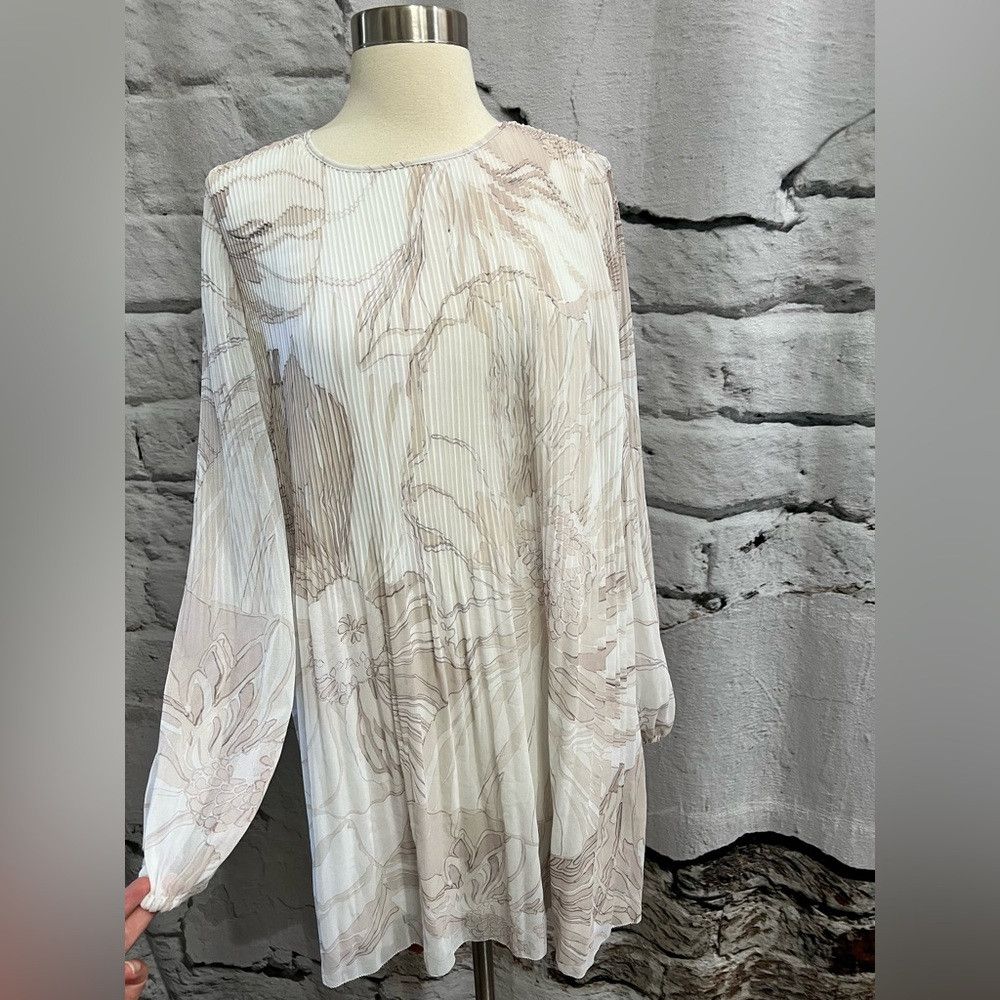 Aritzia Aritzia Wilfred Daydreamer Mini Dress BIRCH BLANC/BOULEAU P Size S / US 4 / IT 40 - 3 Thumbnail