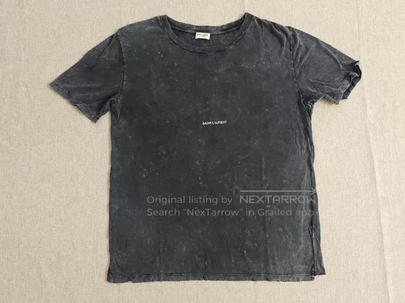 Saint Laurent Paris Saint Laurent Paris Men's short-sleeved T-shirt i Size US M / EU 48-50 / 2 - 1 Thumbnail