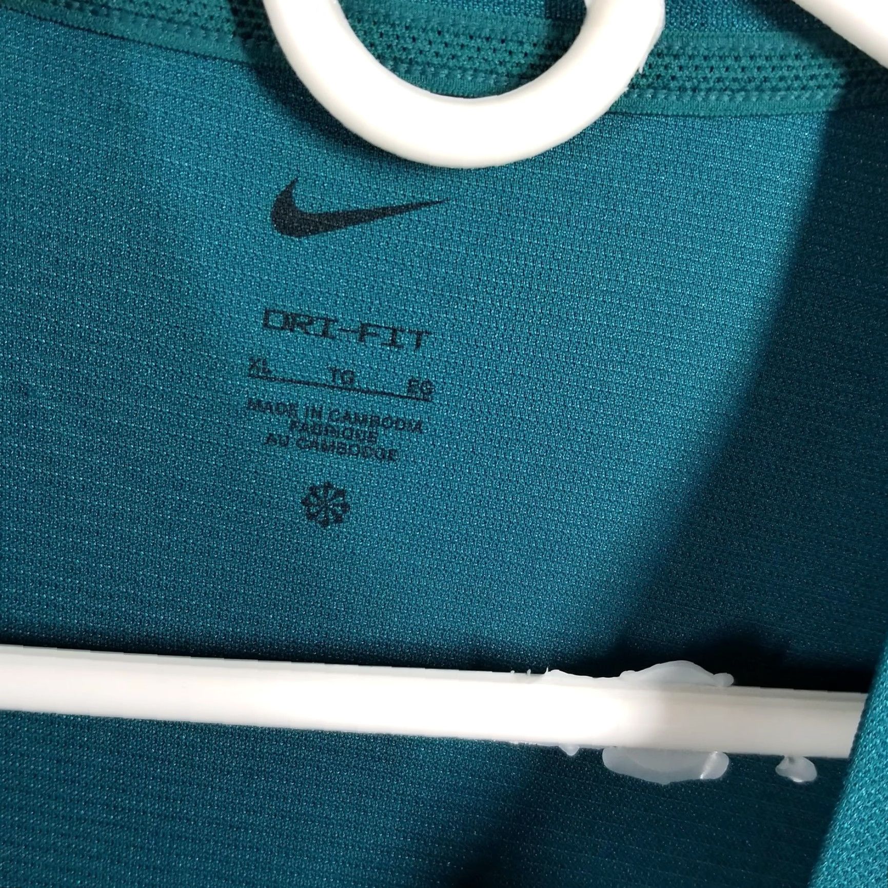 Nike Nike Dri-FIT Tennis Top Shirt Raglan Short Sleeve XL Men’s Teal DV2887-381 Size US XL / EU 56 / 4 - 3 Thumbnail