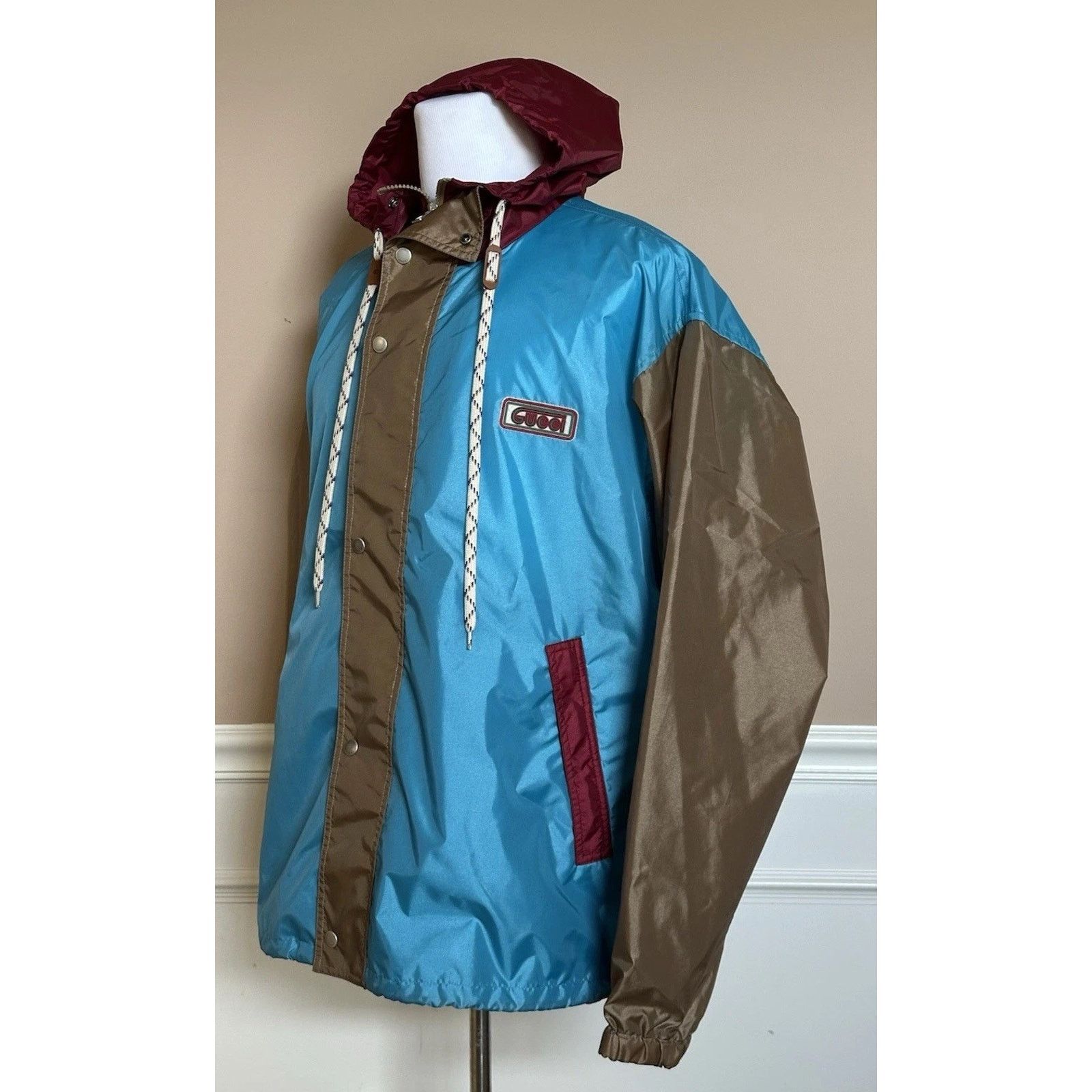 Gucci Gucci Nylon Blouson Jacket with Hoodie 40 US 740572 Size US L / EU 52-54 / 3 - 2 Thumbnail
