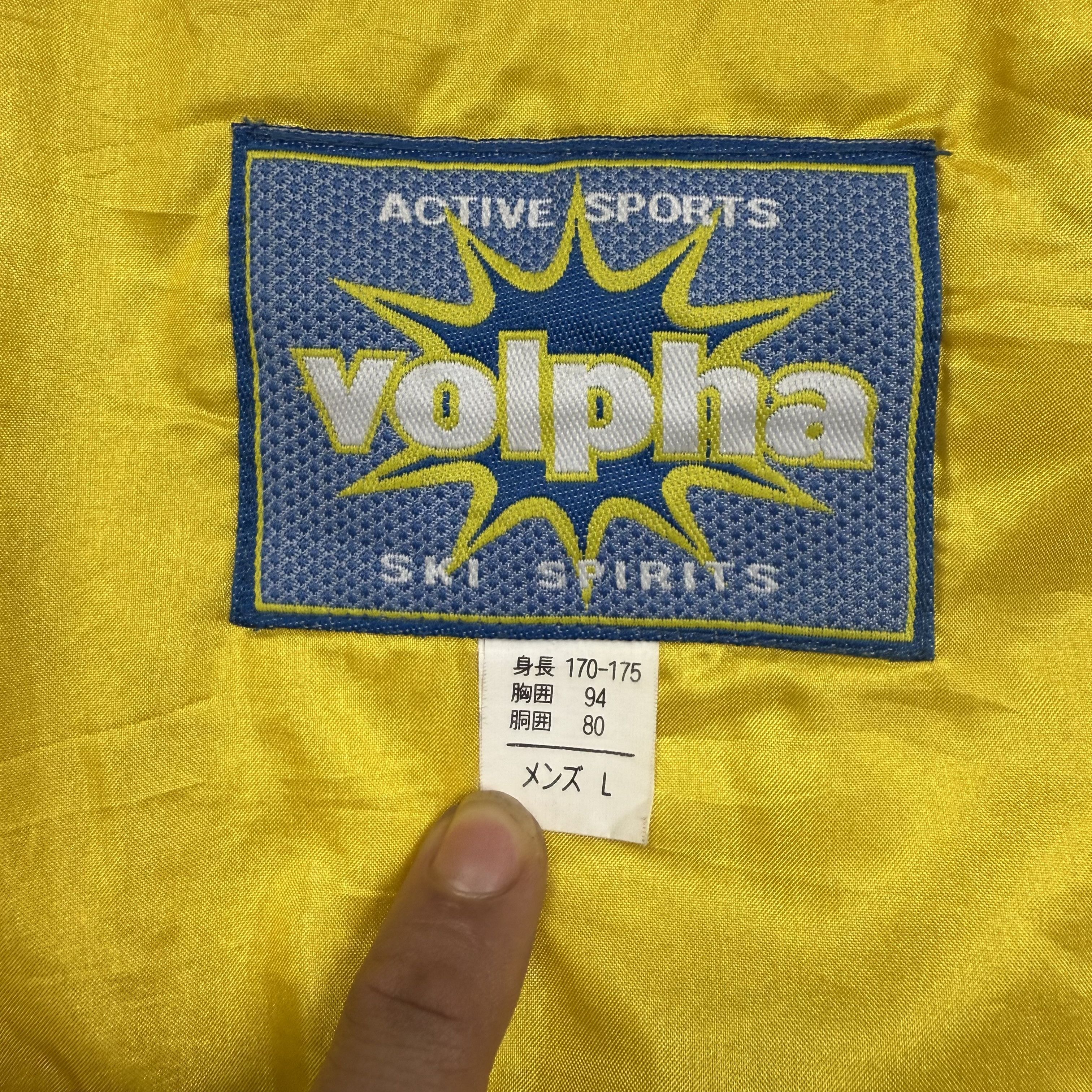 Japanese Brand Vintage Volpha Ski Jacket Size US L / EU 52-54 / 3 - 6 Thumbnail