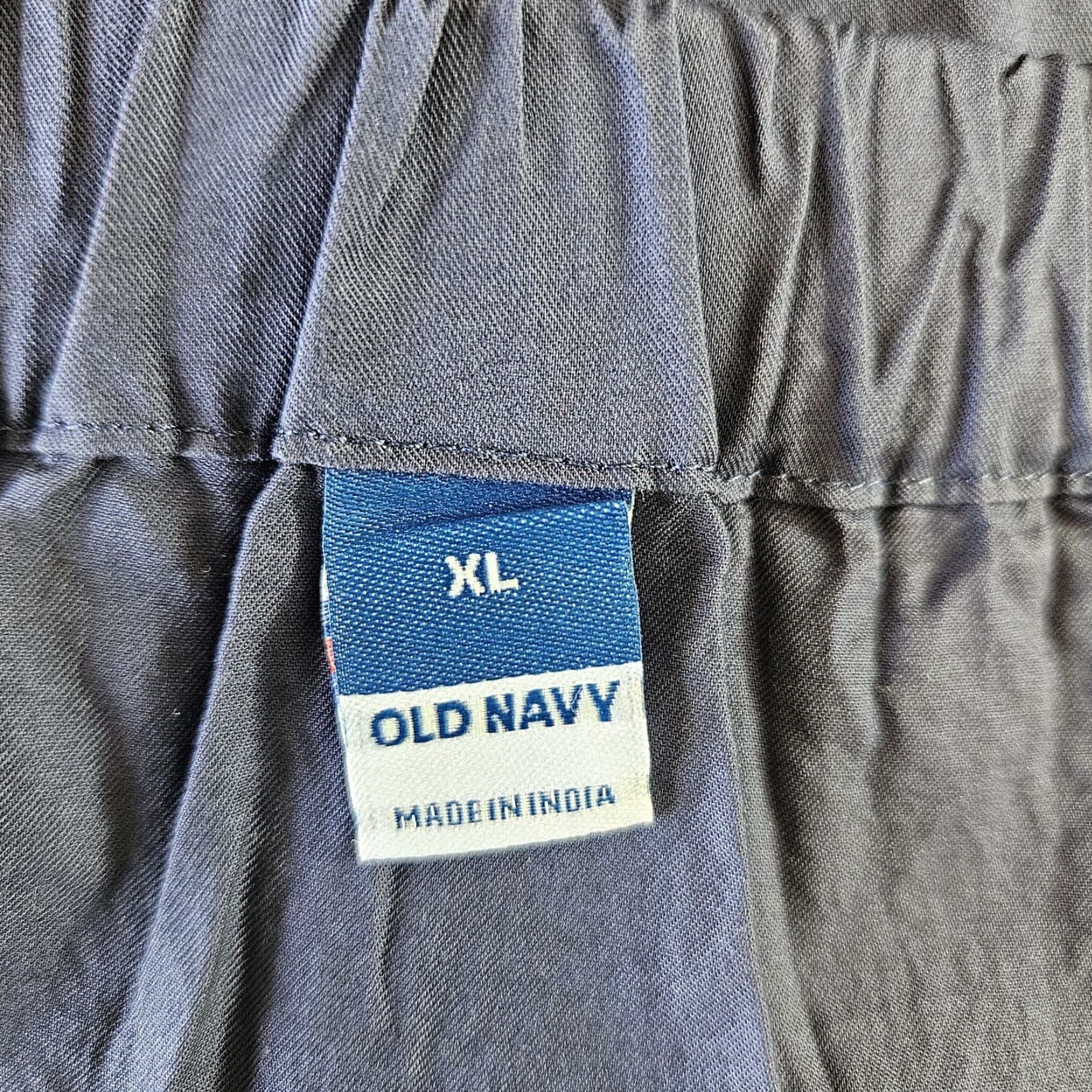 Old Navy VINTAGE Old Navy Womens Skirt sz XL Solid Blue Pull On Cotton Size 40" / US 18 - 6 Thumbnail