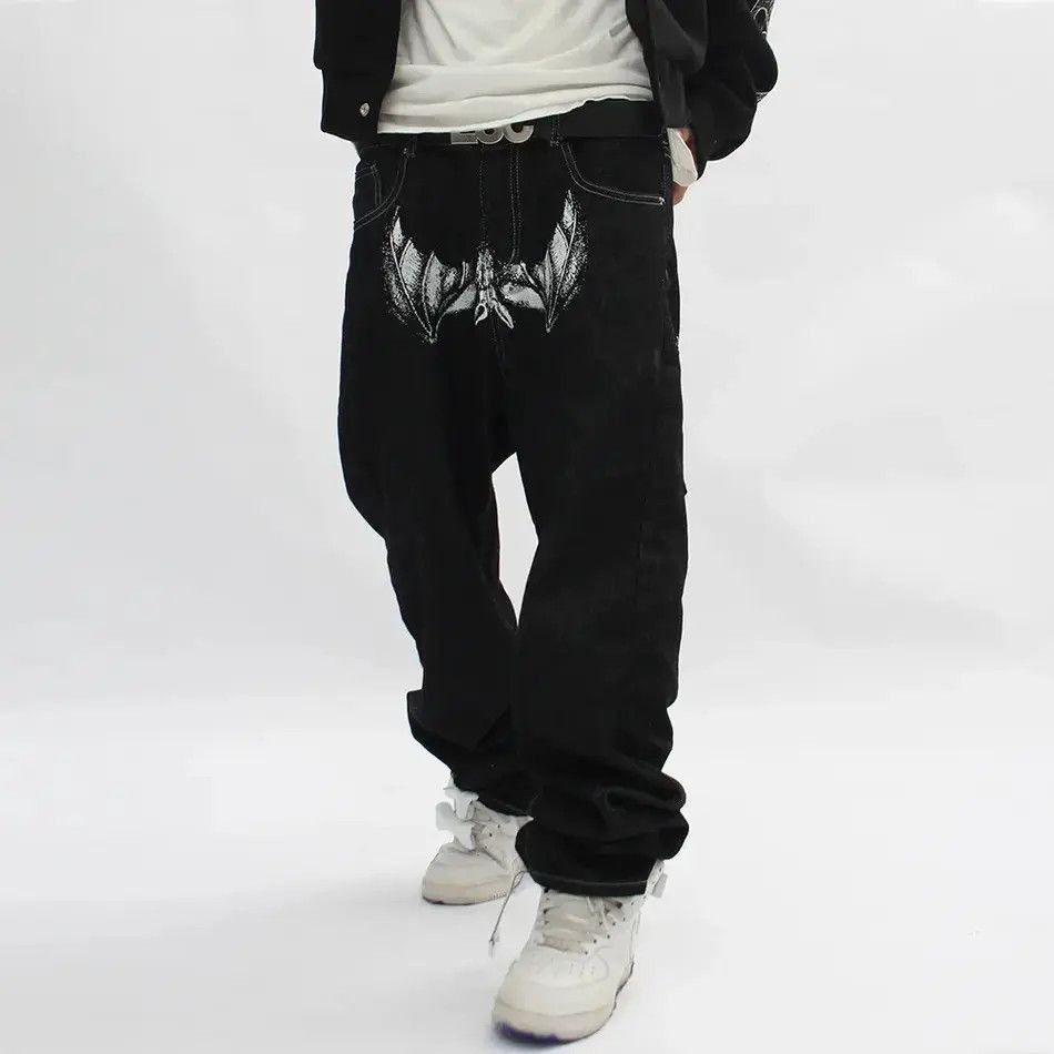 Japanese Brand y2K print trousers skinny jeans Size US 34 / EU 50 - 5 Thumbnail