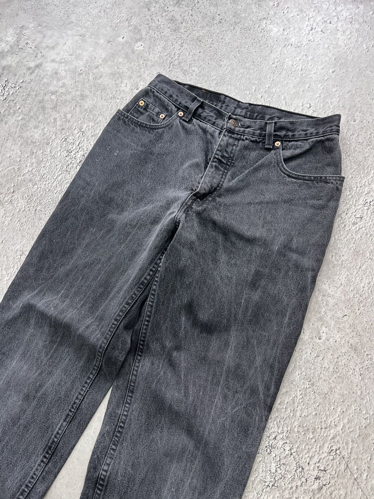 Levi's Vintage Clothing × Vintage Vintage WASHED 90s USA LEVIS BAGGY CARPENER PANTS SILVER TAB Size US 32 / EU 48 - 12 Thumbnail