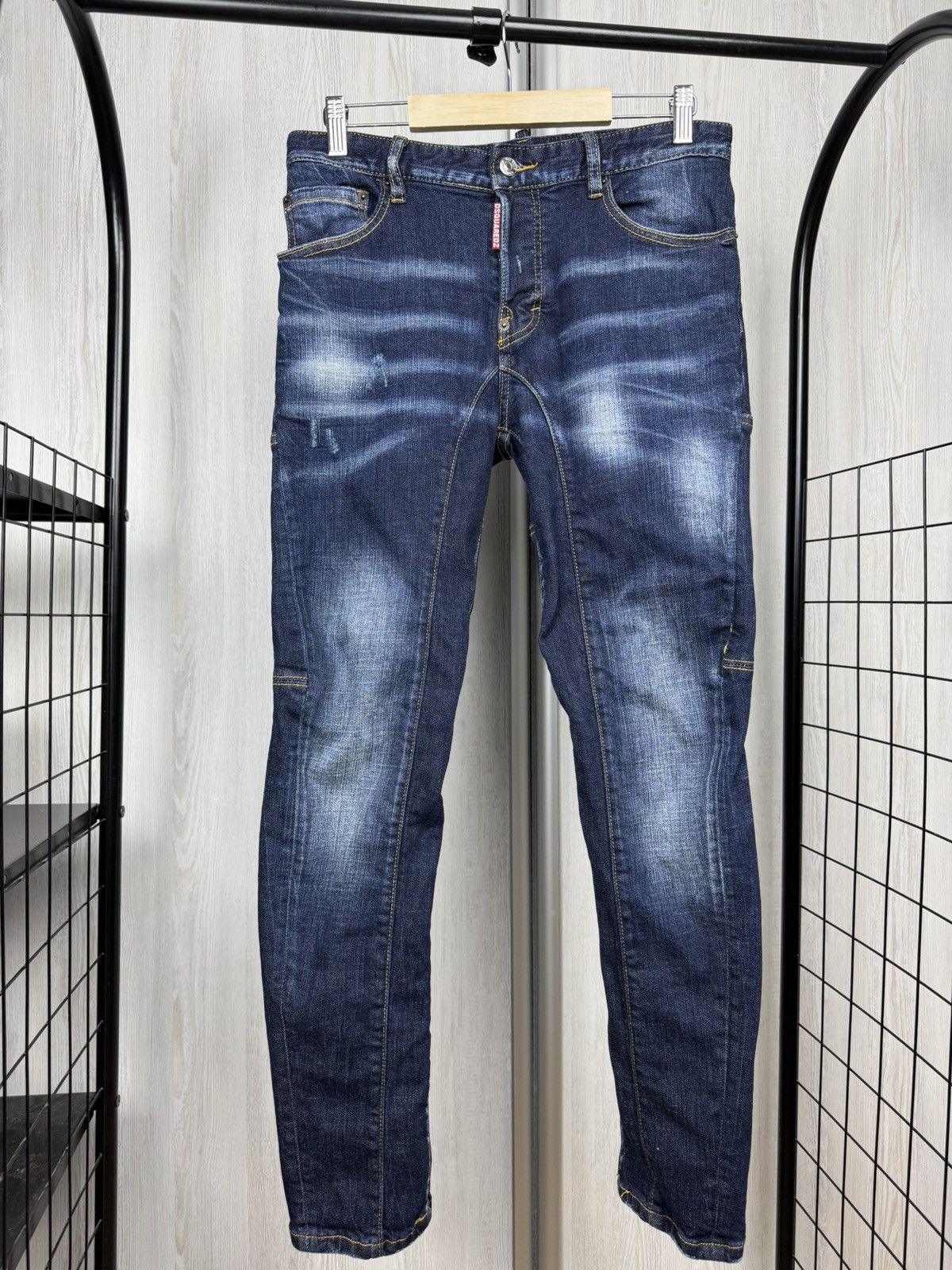 Dsquared2 Dsquared2 classic kenny twist jeans faded distressed Size US 30 / EU 46 - 2 Thumbnail