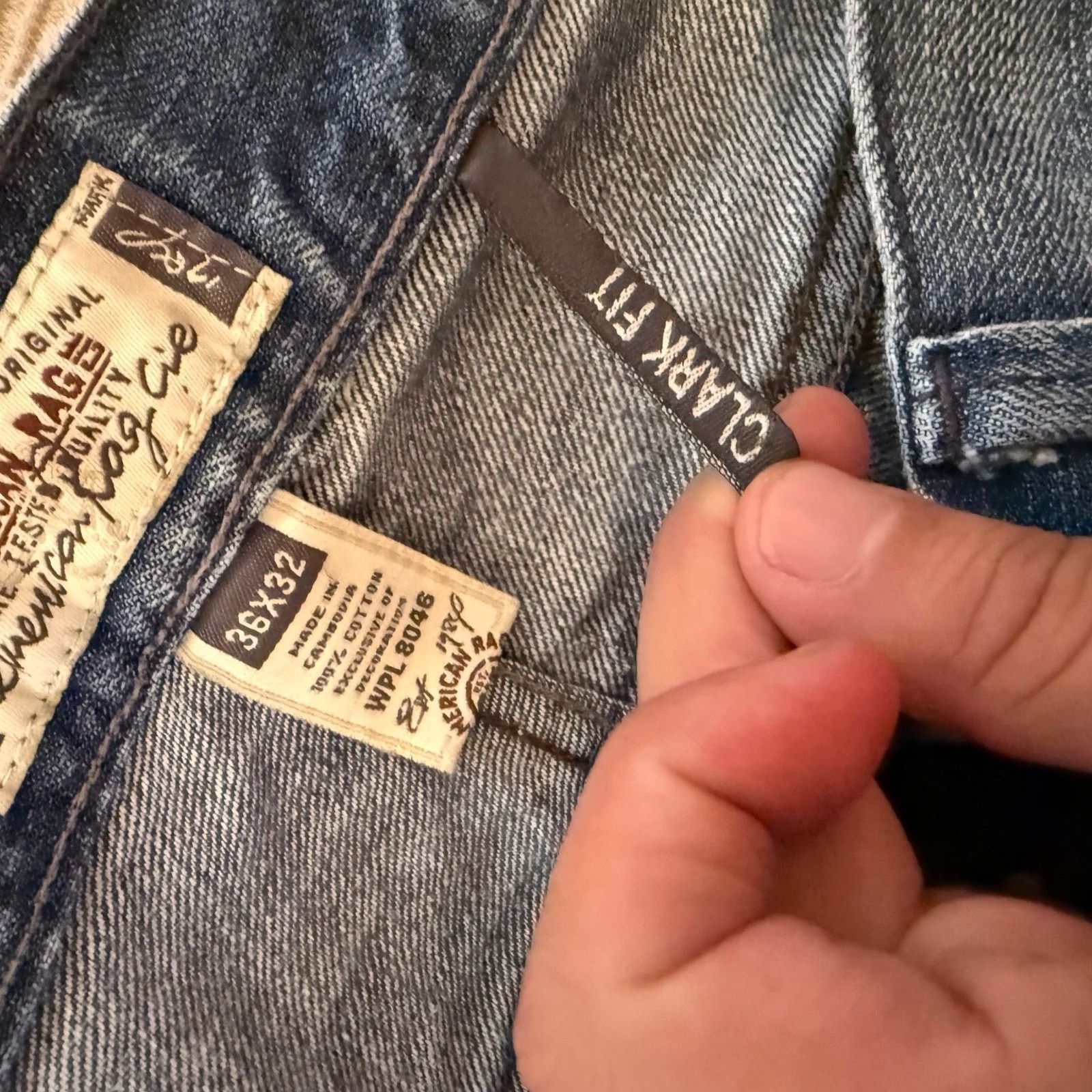American Rag American Rag Men's Jeans Light Wash Denim Classic Fit 36x32 Size US 36 / EU 52 - 7 Thumbnail