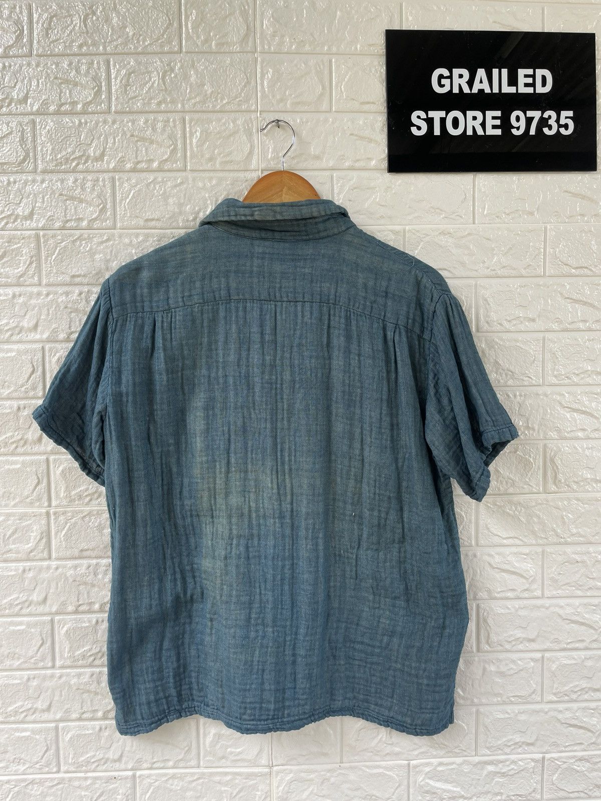 45rpm 45RPM Buttom Up Short Sleeve Shirt Size US L / EU 52-54 / 3 - 2 Thumbnail