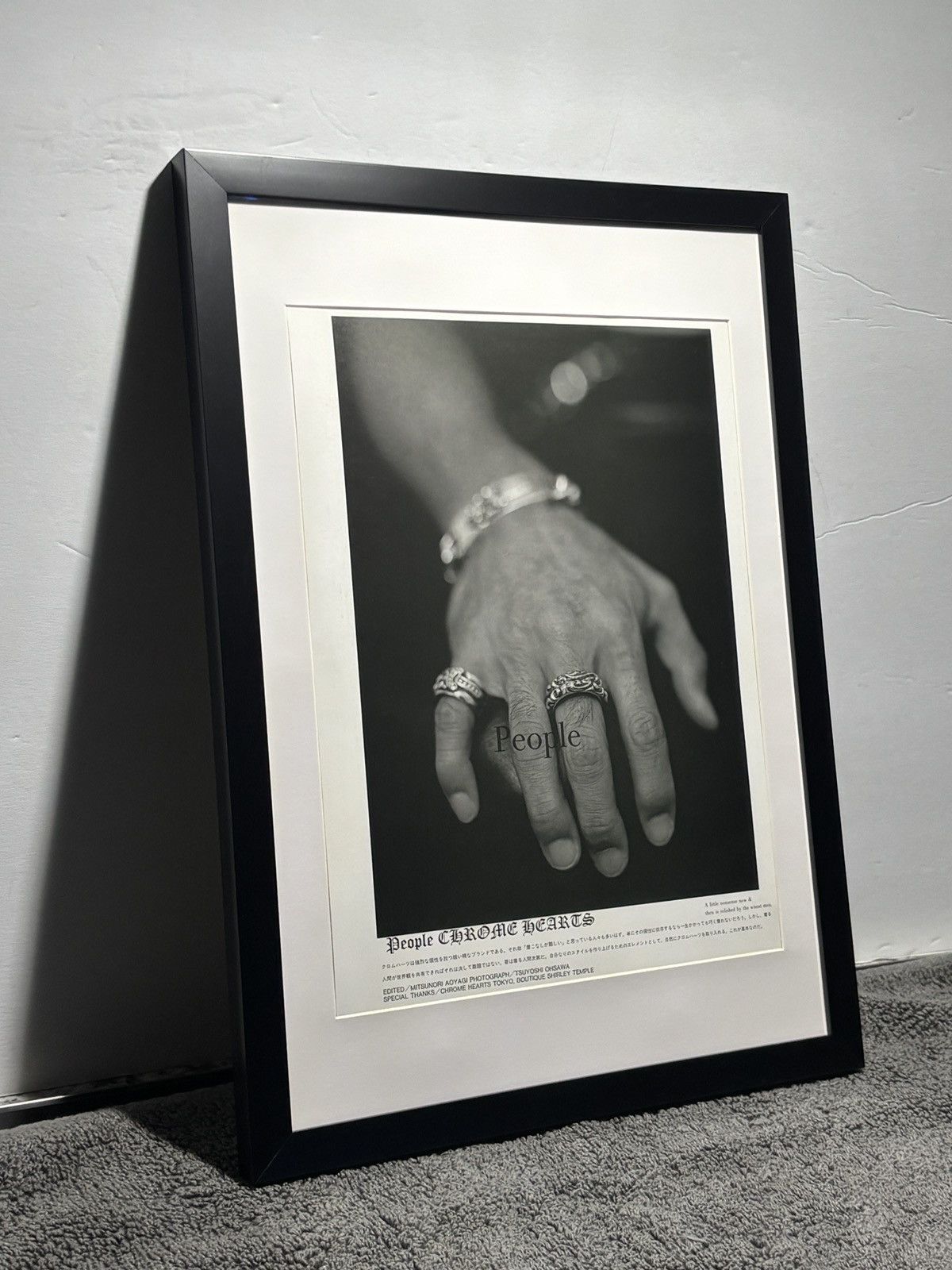 Chrome Hearts • Chrome Hearts • ' Working Hand' Framed Poster Size ONE SIZE - 3 Thumbnail