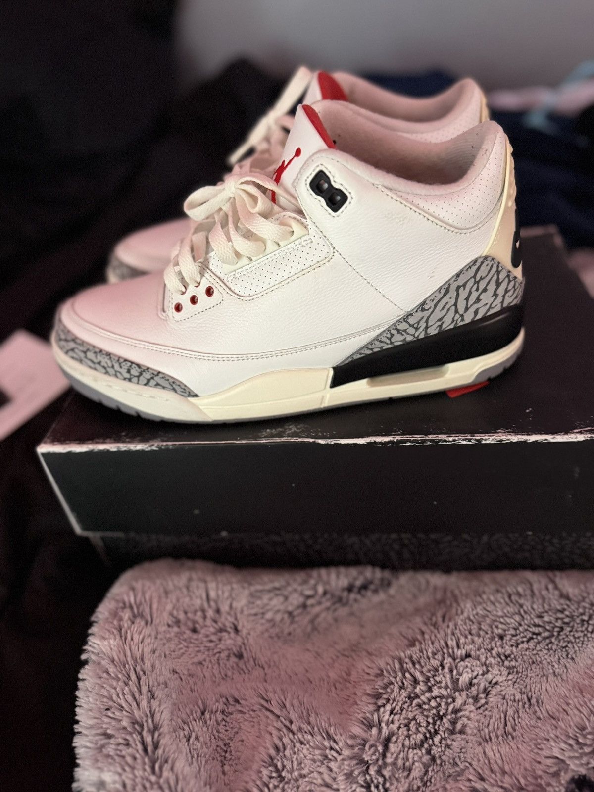 Jordan Brand Jordan 3 white cement reimagined Size US 9 / EU 42 - 4 Thumbnail