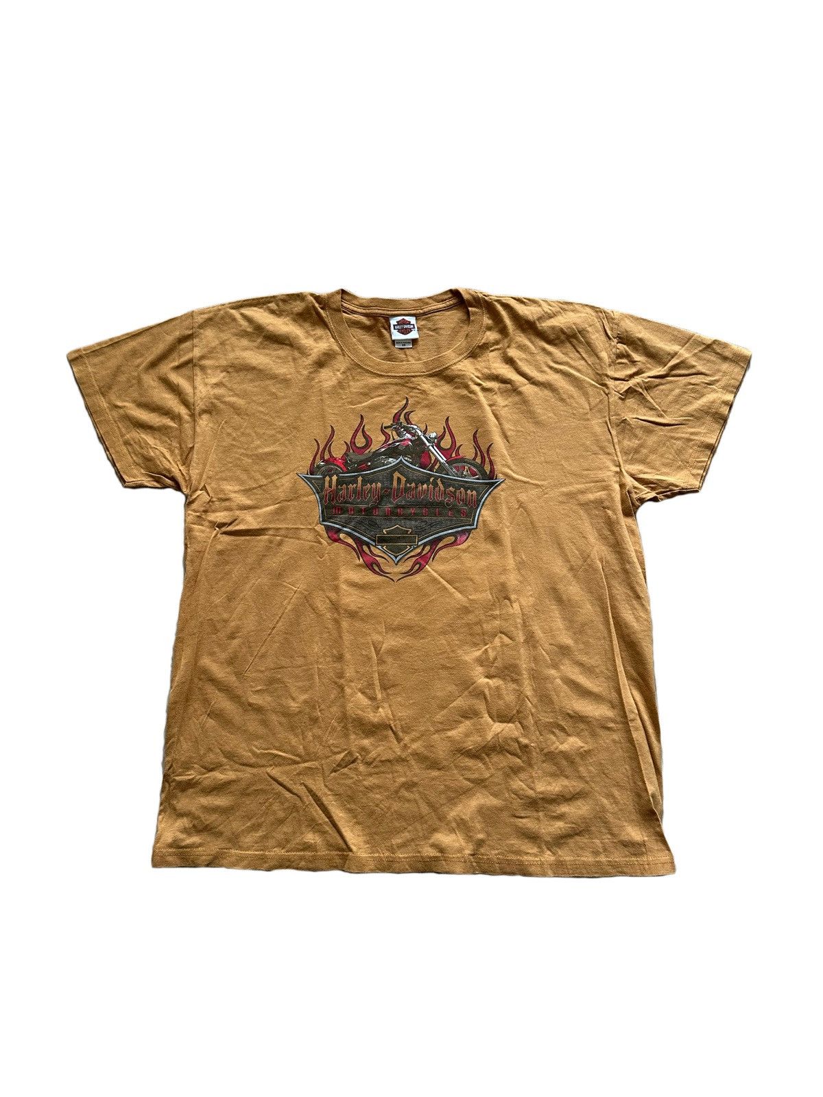 Harley Davidson × Vintage Vintage Harley Davidson Tee T-shirt Size US XXL / EU 58 / 5 - 1 Thumbnail