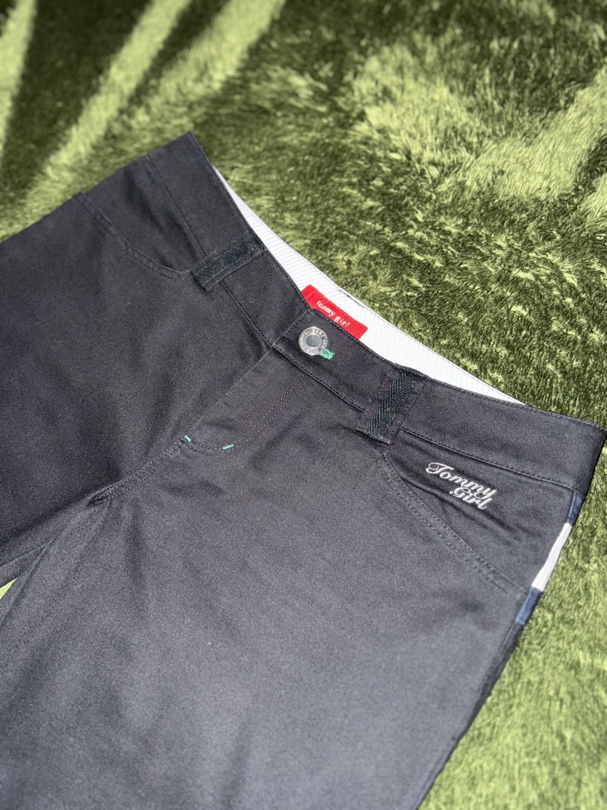 Tommy Hilfiger [M] Tommy girls japan panel detail cotton pants black Size 30" / US 8 / IT 44 - 2 Thumbnail
