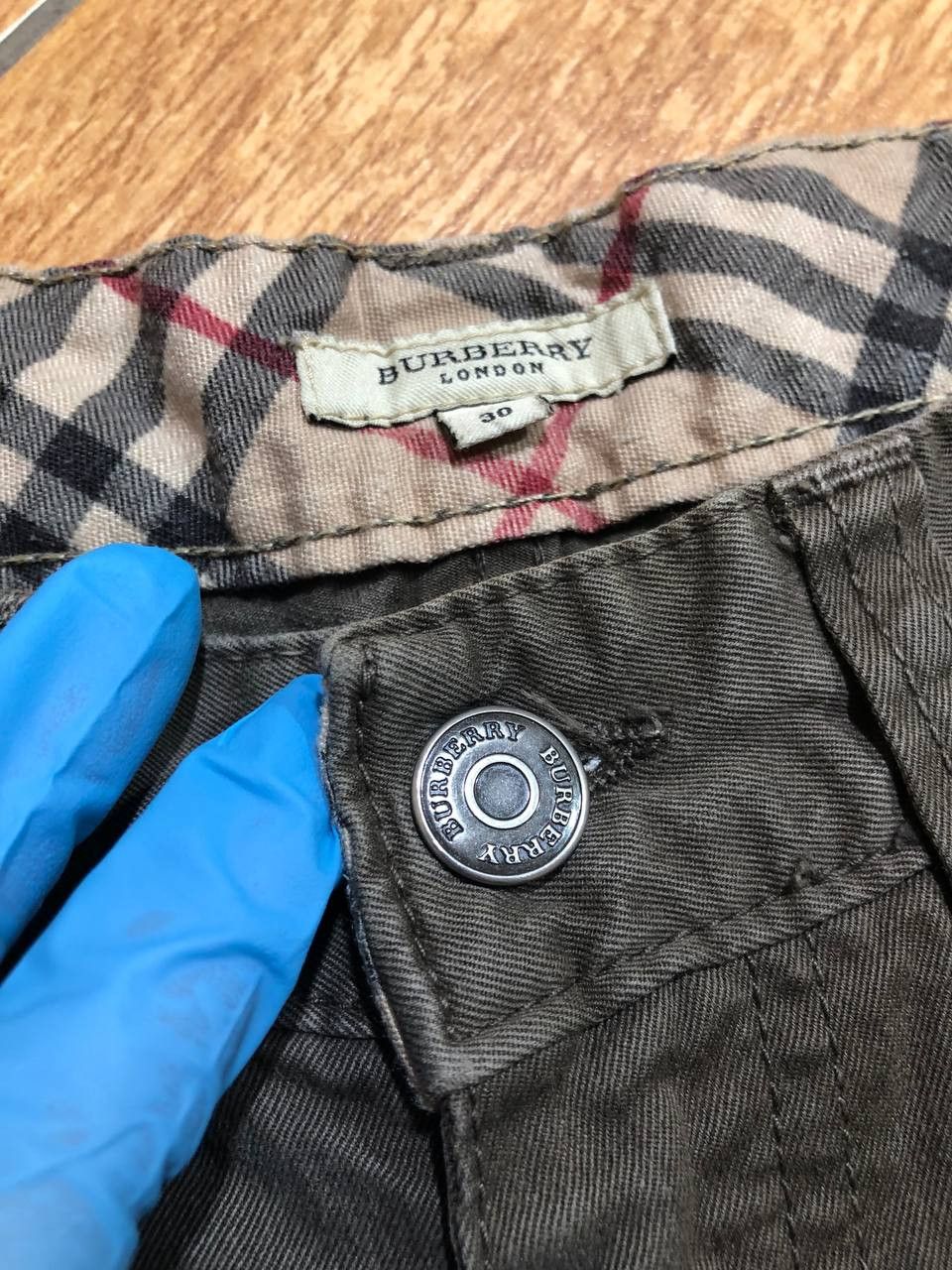 Burberry Vintage Burberry Distressed Jeans Size US 30 / EU 46 - 12 Thumbnail