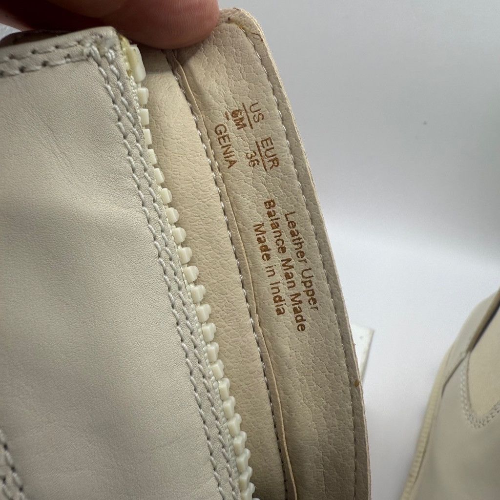 Sam Edelman Sam Edelman ivory leather boots 6M Genia Size US 6 / IT 36 - 11 Thumbnail