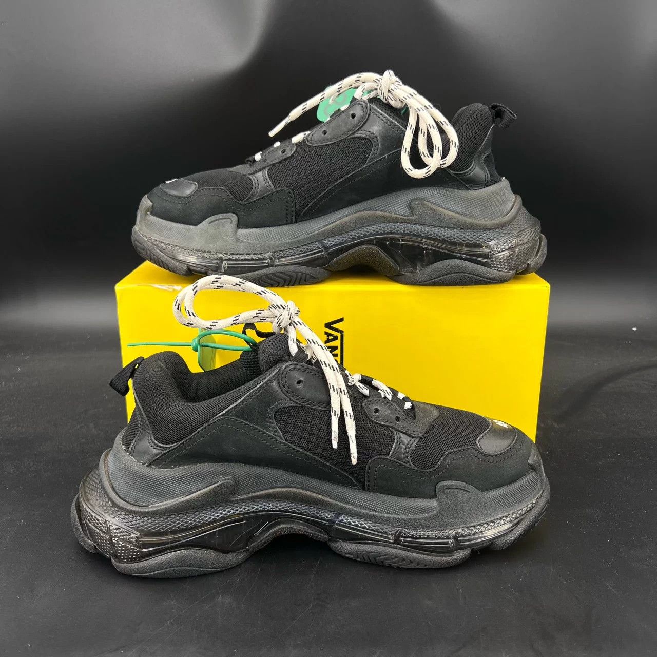Balenciaga Balenciaga Triples Black 40 New OG Box CH8239 Size US 7 / EU 40 - 3 Thumbnail