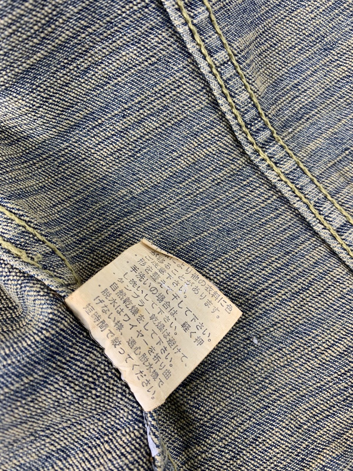 Other Girl Magic Indigo Denim Jacket Double Pocket Western Style Size XS / US 0-2 / IT 36-38 - 10 Thumbnail