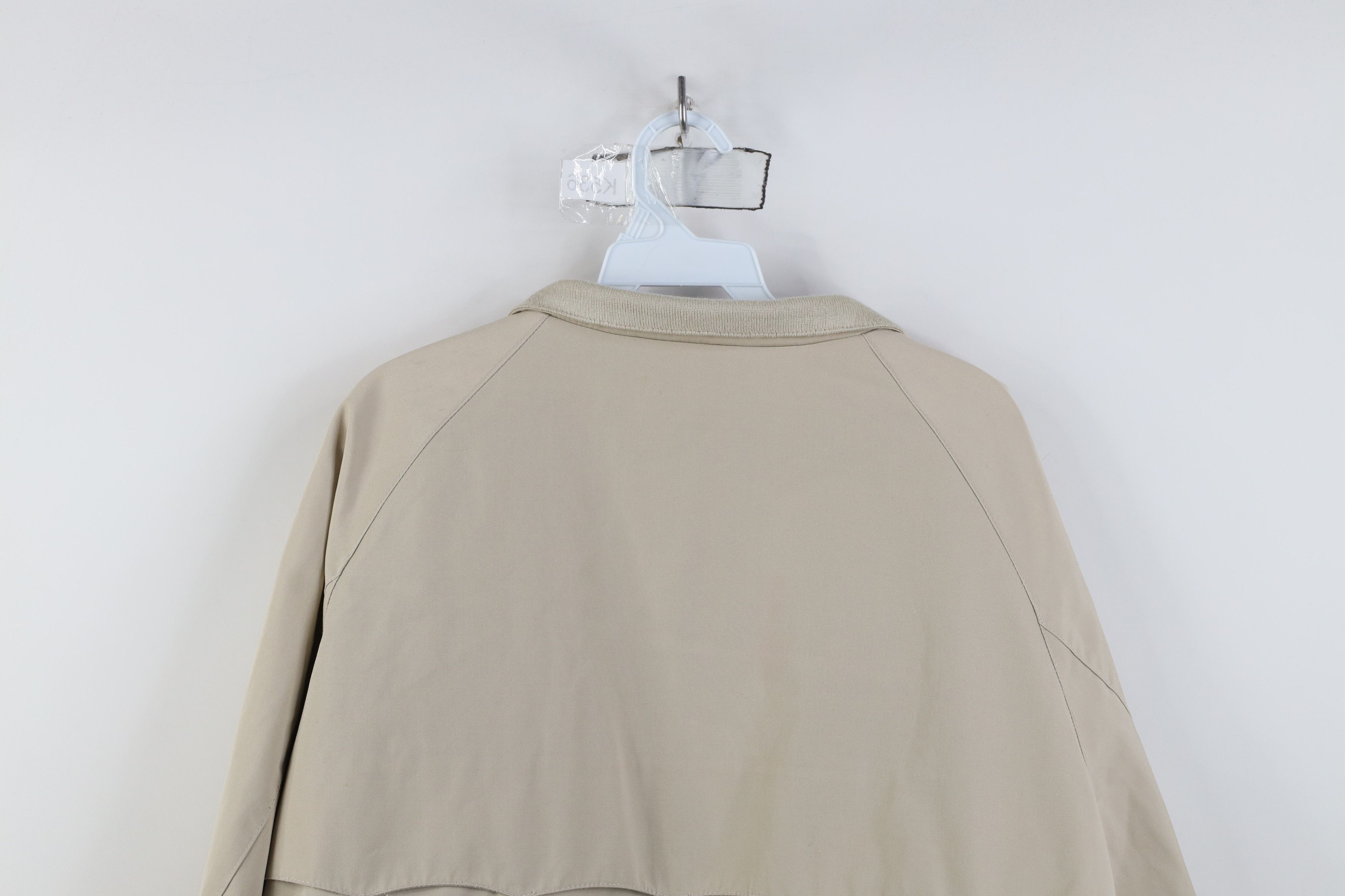 Lacoste Vintage 80s Izod Lacoste Full Zip Cafe Racer Bomber Jacket Size US XL / EU 56 / 4 - 15 Thumbnail