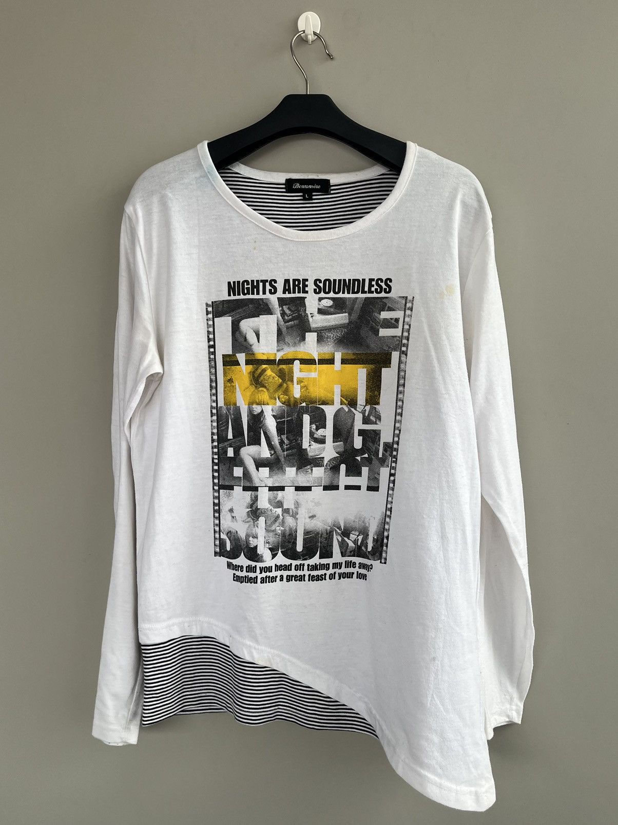 14th Addiction × KMRii × Yasuyuki Ishii BEAUMERE MAGAZINE GIRL DOUBLE LAYER SEDITIONARIES PUNK STYLE Size US M / EU 48-50 / 2 - 1 Thumbnail