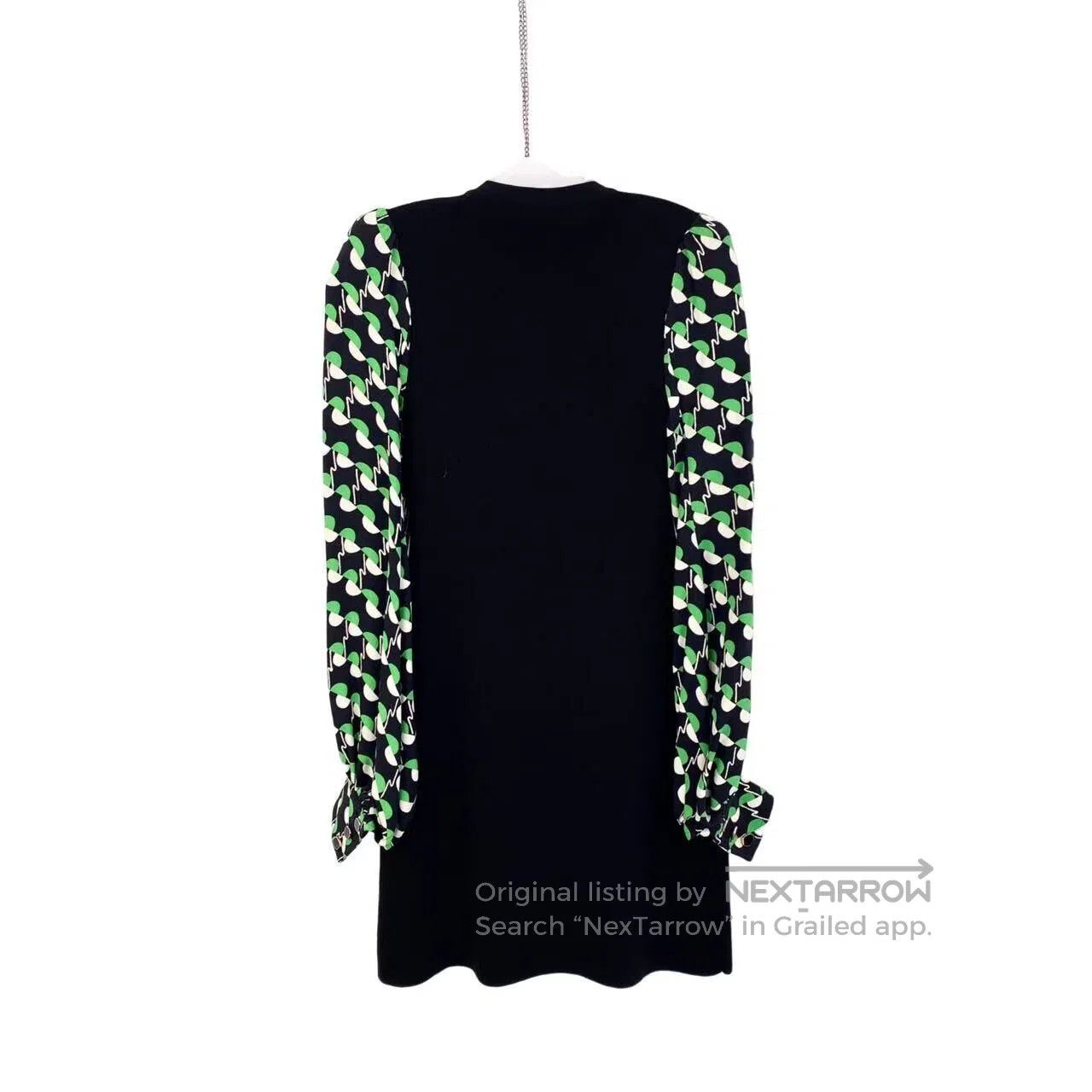 Louis Vuitton Louis Vuitton Patchwork bubble long-sleeved dress| Size S / US 4 / IT 40 - 2 Thumbnail