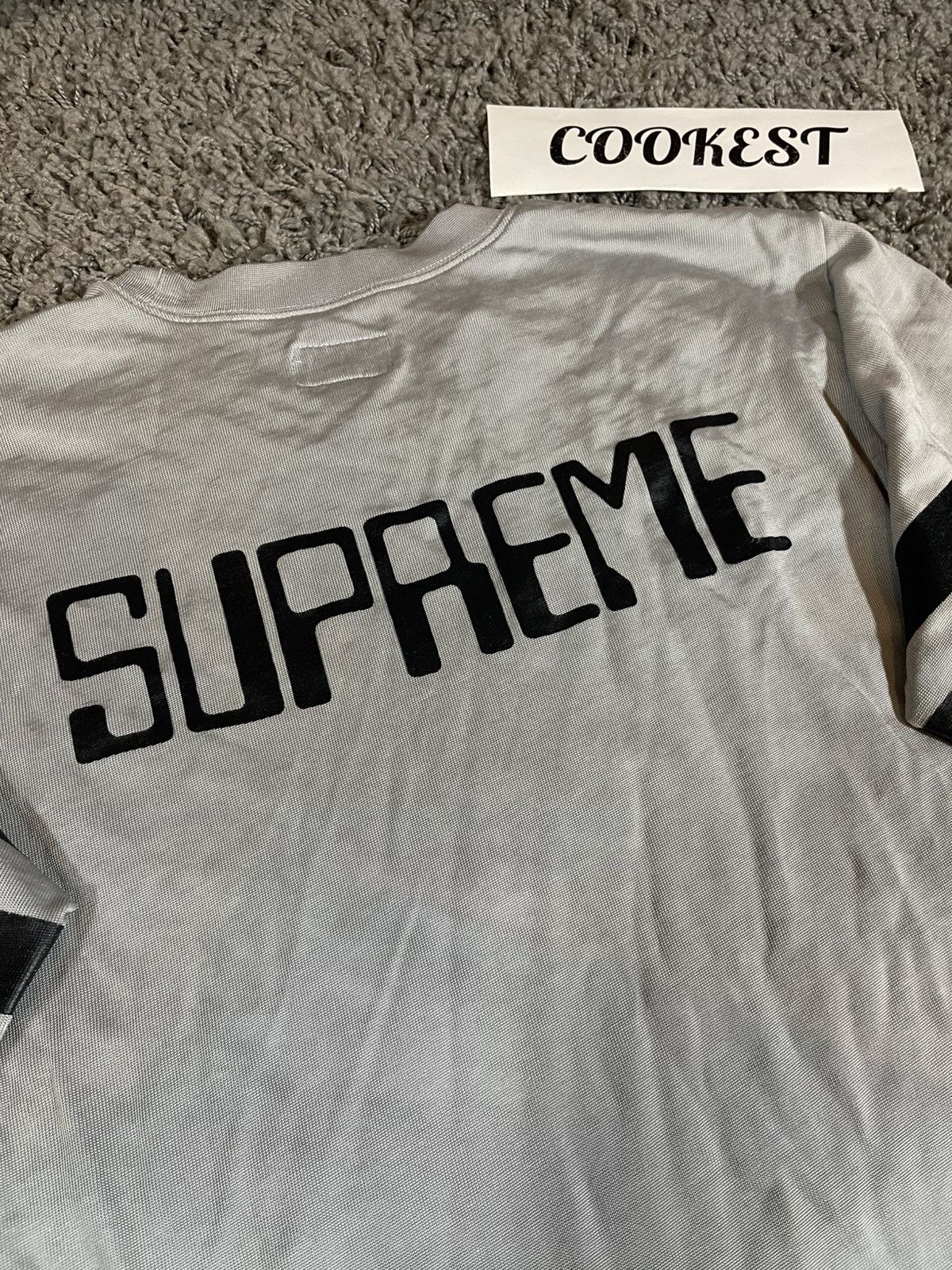 Supreme 2013FW Supreme Digi Football Logo 80 Top L/S T-shirt Size US M / EU 48-50 / 2 - 2 Thumbnail