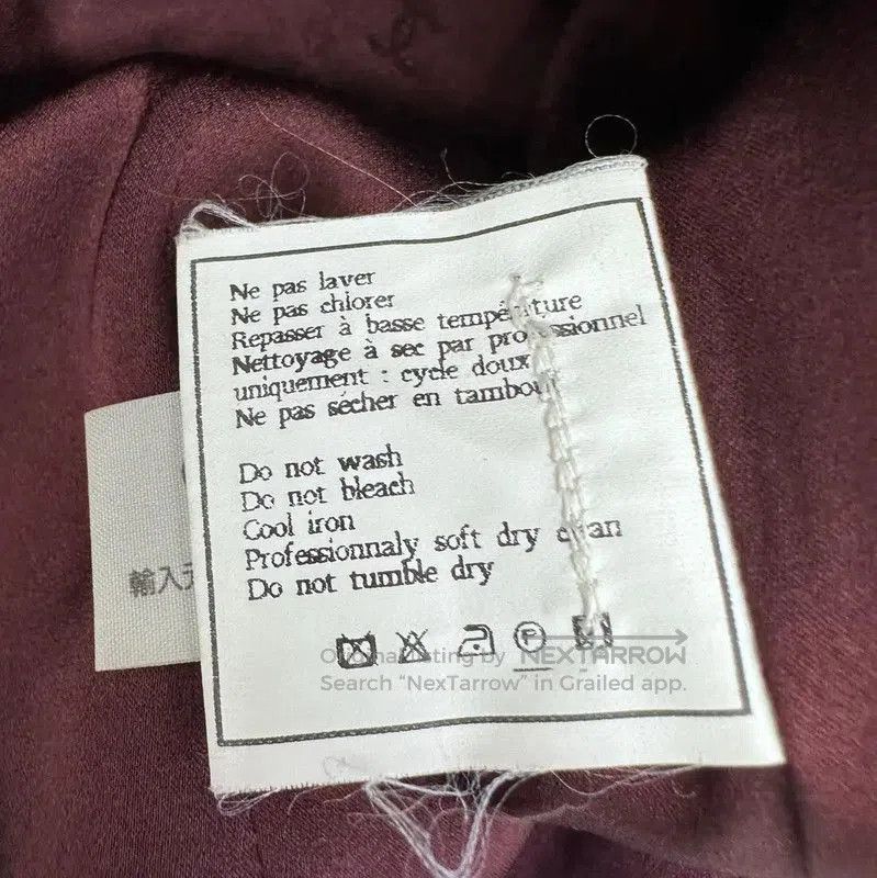 Chanel Chanel Burgundy Women's Jacket . Size M / US 6-8 / IT 42-44 - 6 Thumbnail