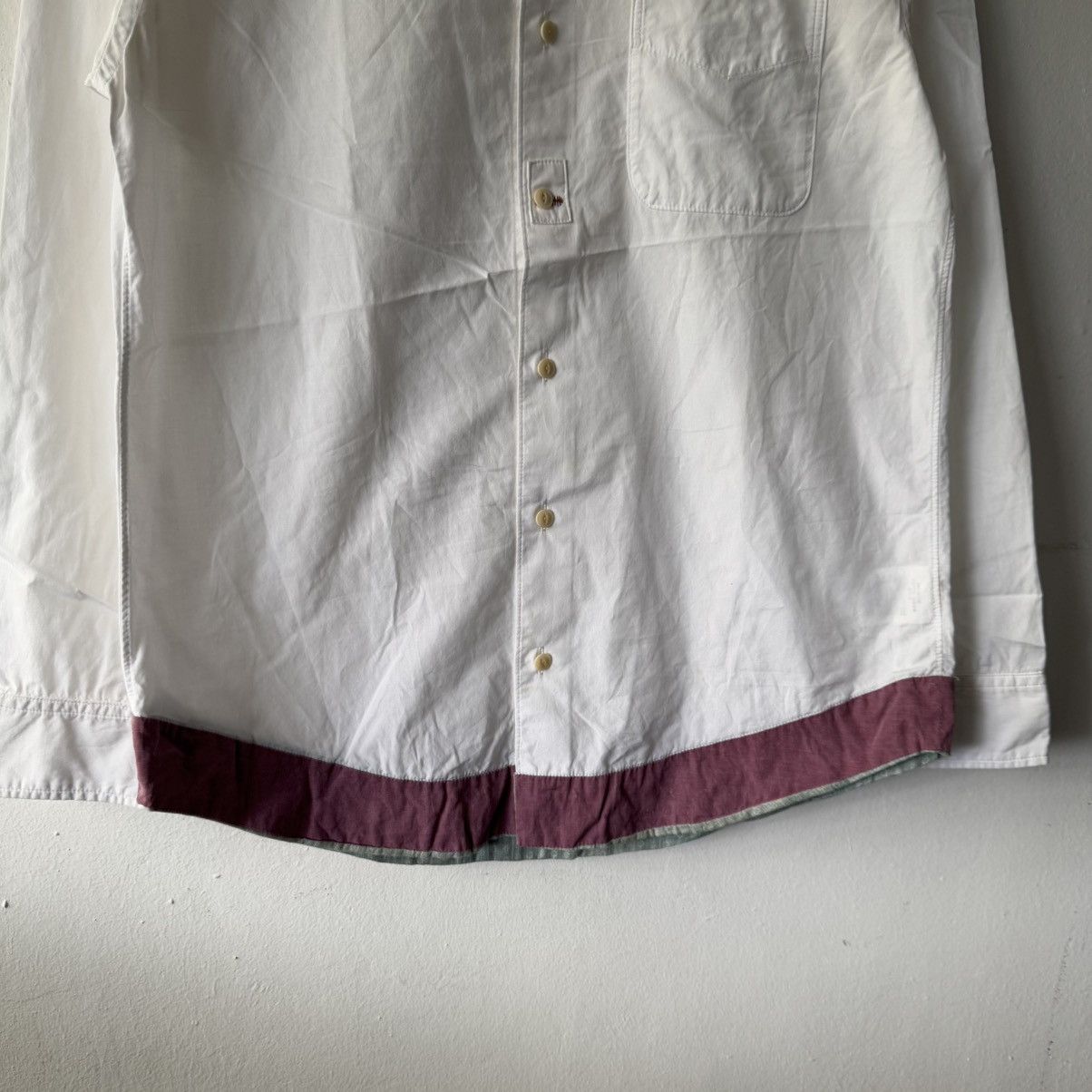 Visvim Visvim Giza Button Down Cotton Linen Shirt Size US M / EU 48-50 / 2 - 3 Thumbnail