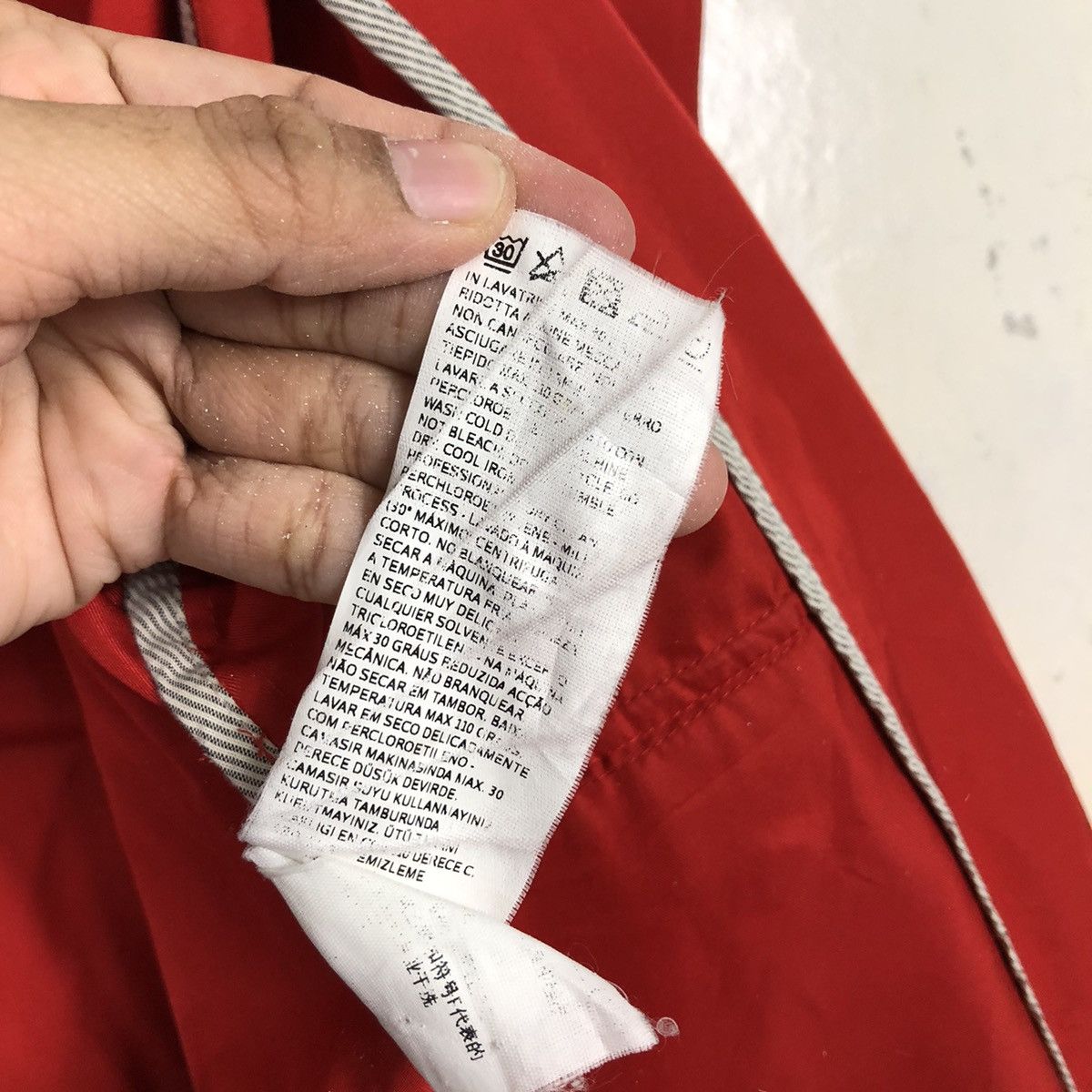 Japanese Brand 📌Rich Red Chore Zipper Jacket Max Mara Weekend Size US M / EU 48-50 / 2 - 24 Thumbnail