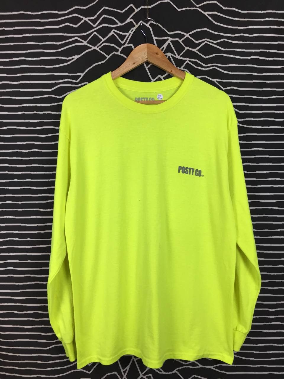 Band Tees × Rap Tees POSTY CO. Post Malone Live In Concert Longsleeve Tee Size US L / EU 52-54 / 3 - 8 Thumbnail