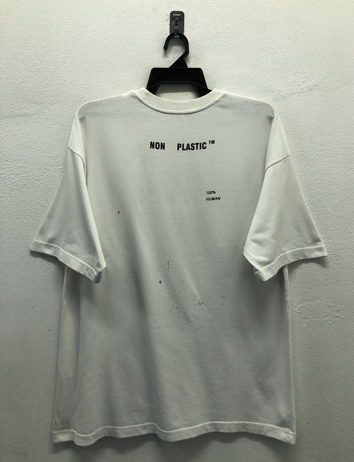 Japanese Brand NON PLASTIC tm 100% HUMAN T-Shirt Size US L / EU 52-54 / 3 - 2 Thumbnail