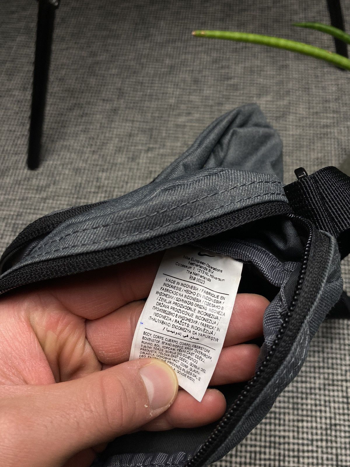Nike × Vintage Vintage rare Nike tech fleece mini bag y2k drill Size ONE SIZE - 11 Thumbnail