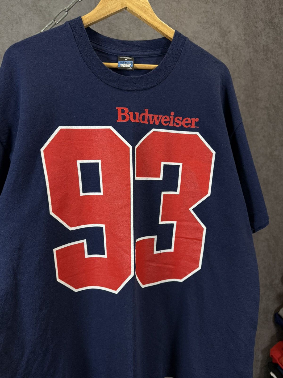 Vintage Budweiser vintage single stitch tee Size US XL / EU 56 / 4 - 4 Thumbnail