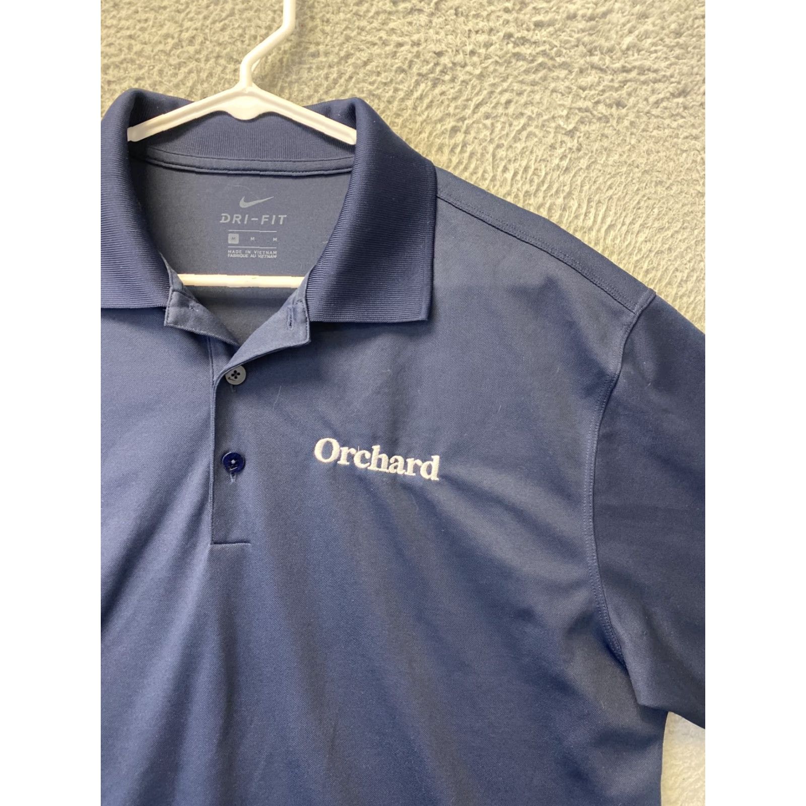 Nike Nike Golf Men's Polo Shirt Dri-Fit Blue Tour Performance Orchard 99-50 Size M Size US M / EU 48-50 / 2 - 2 Thumbnail