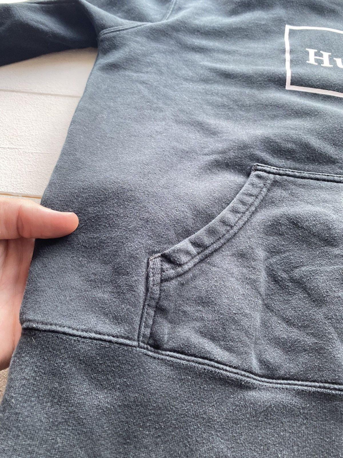 Huf × Vintage 🔥Hug Vntg Box Logo Faded Mens Skategang Hoodie Small Size US S / EU 44-46 / 1 - 11 Thumbnail