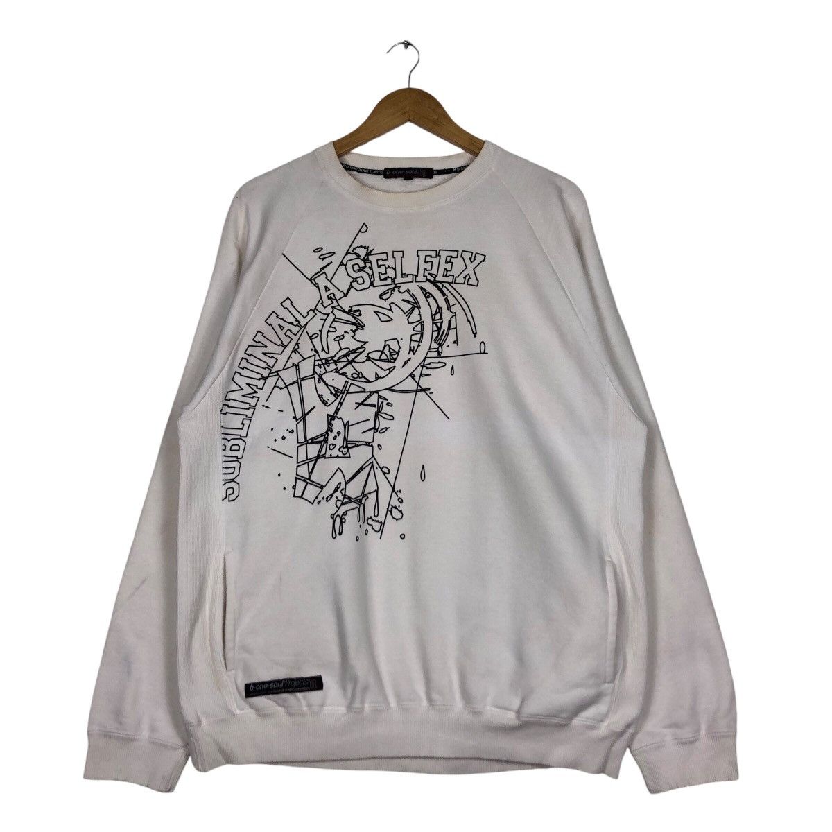 Japanese Brand Be one soul Japanese Brand Rare Design Sweatshirt Large Size US L / EU 52-54 / 3 - 1 Thumbnail