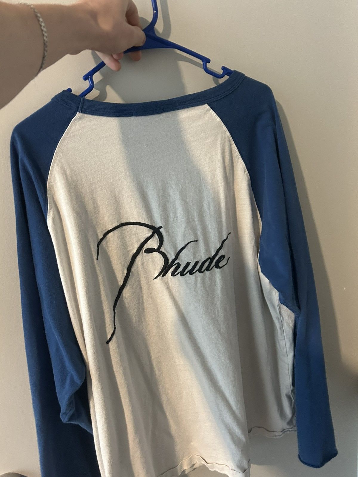 Rhude Huge raglan shirt Size US L / EU 52-54 / 3 - 3 Thumbnail
