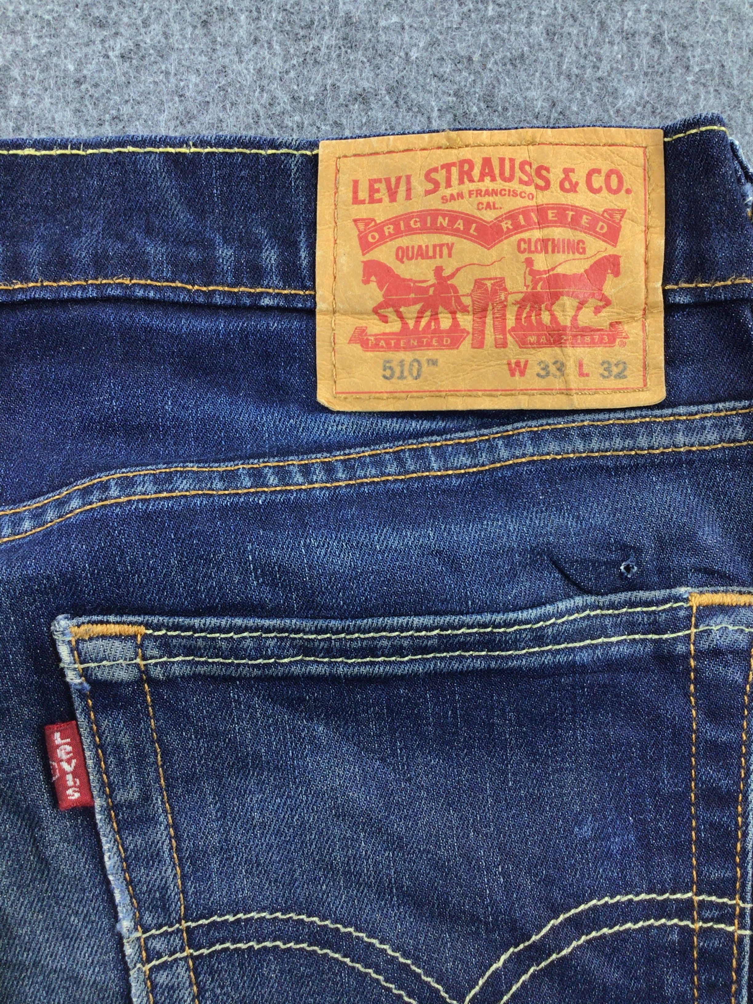 Levi's × Vintage Vintage Levis 510 Jeans-JM490 Size US 33 - 7 Thumbnail