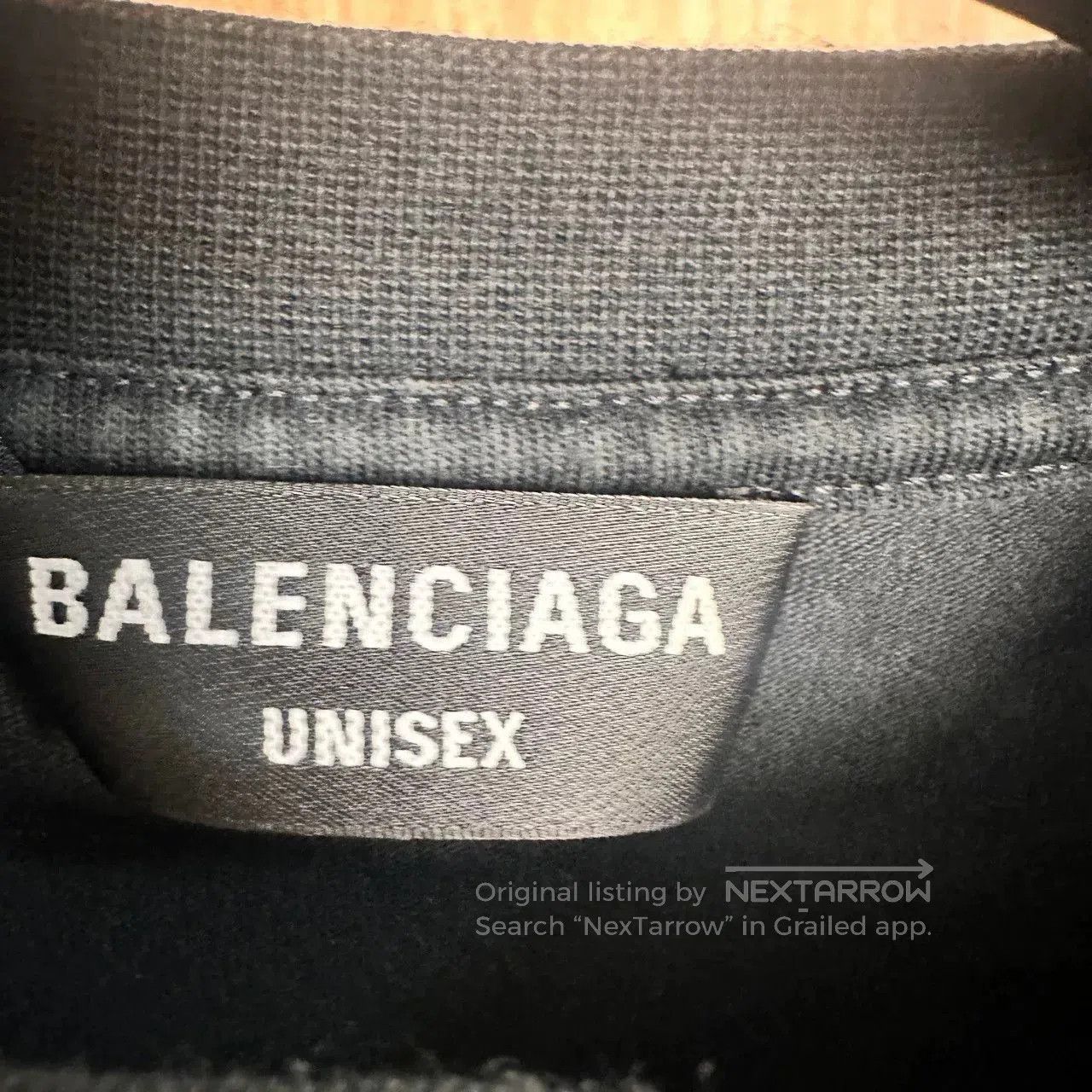 Balenciaga Balenciaga Black Distressed Rainbow Splatter Tee M. Size US M / EU 48-50 / 2 - 3 Thumbnail